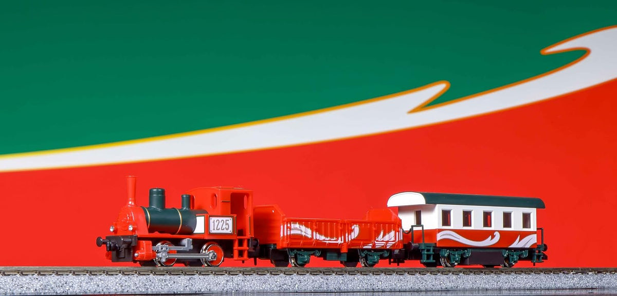 KATO 10-503-3 N-Gauge Pocket Line Series Christmas Train Steam Locomotive & Wagons