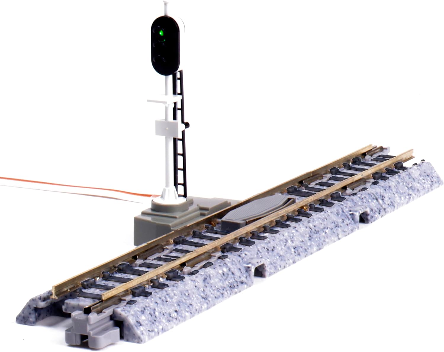 KATO 20-606 Automatic 3-Color Signal SX Left-handed Straight Track 64mm (with Auxiliary Track)