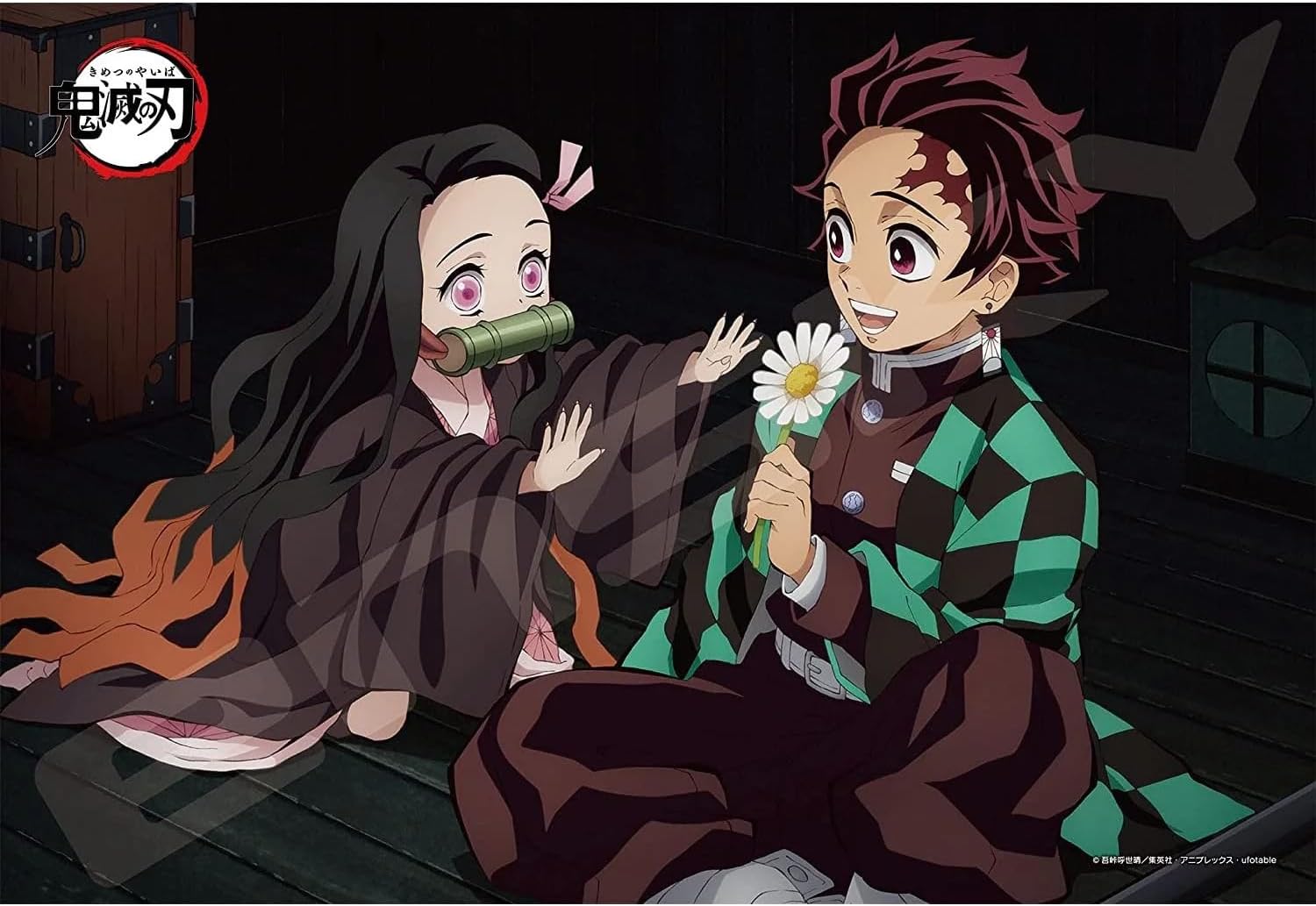 Ensky 300-1706 Tanjiro and Nezuko② - Demon slayer (Puzzle, 300 Pieces, 26 x 38 cm)