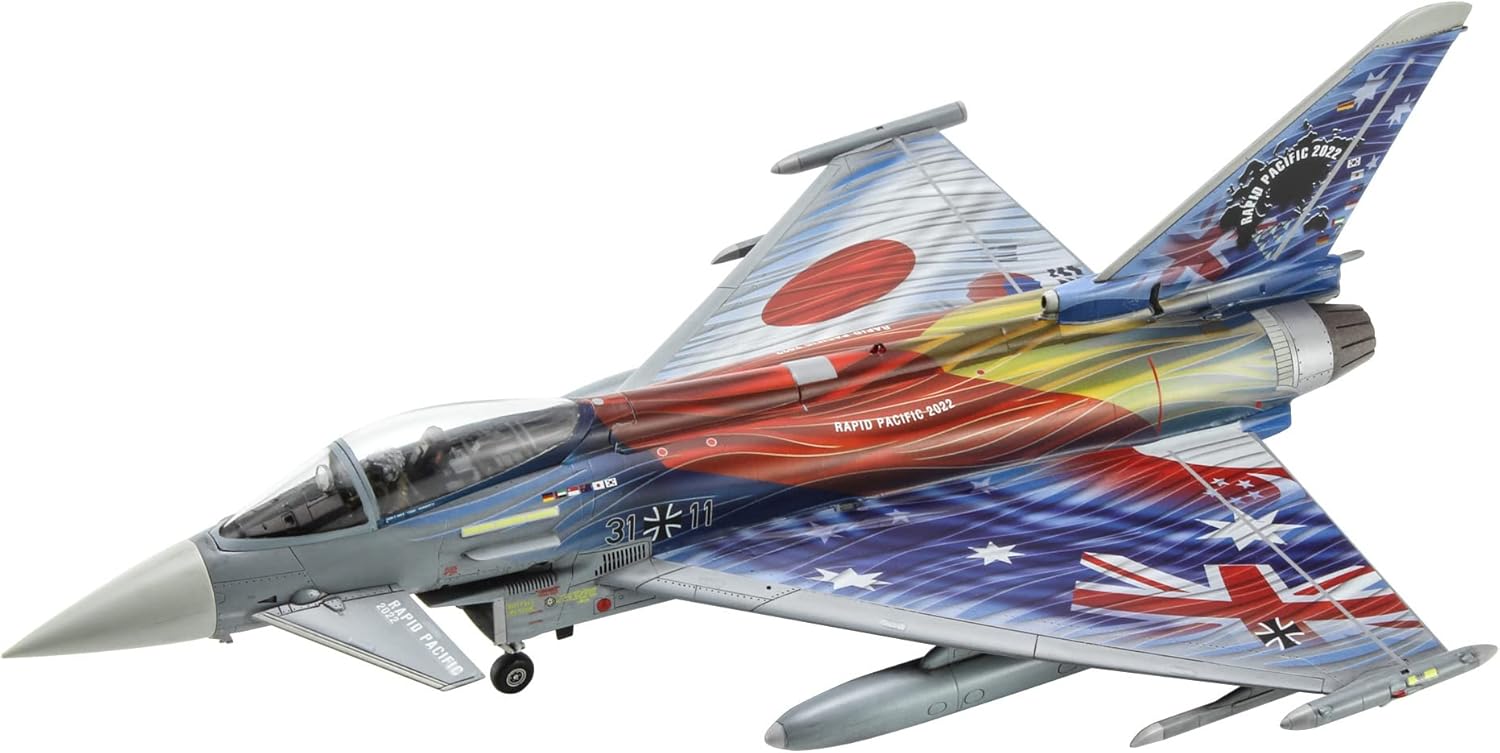 Hasegawa 02430 1/72 Eurofighter Typhoon Single Seater Luftwaffe Rapid Pacific 2022 - BanzaiHobby