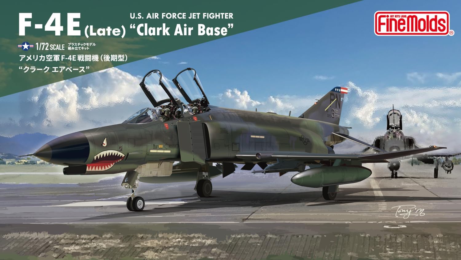 Fine Molds FF06 1/72 U.S. Air Force Jet Fighter F-4E (Late Model) Clark Air Base