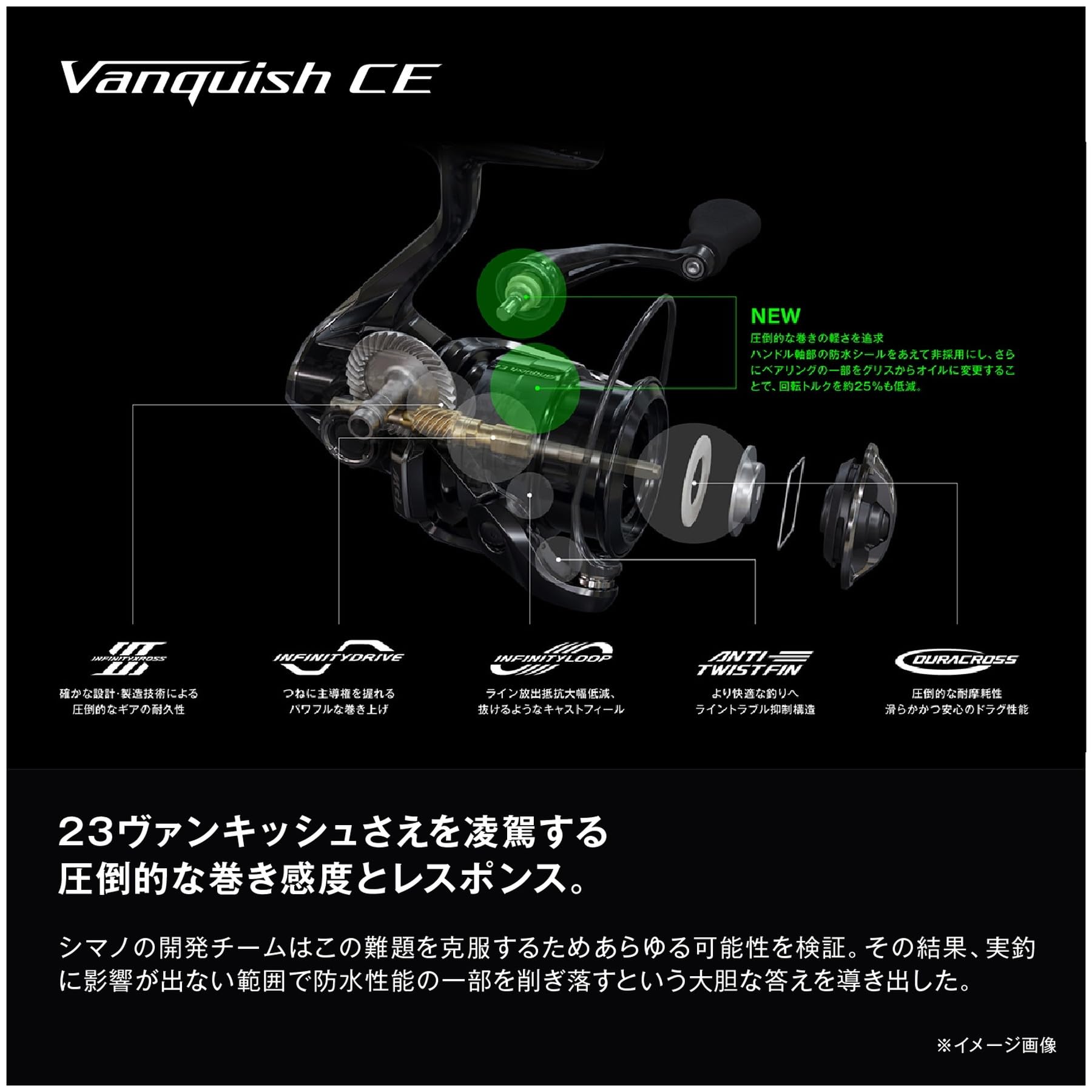 シマノ(SHIMANO) スピニングリール 26ヴァンキッシュCE C2500S