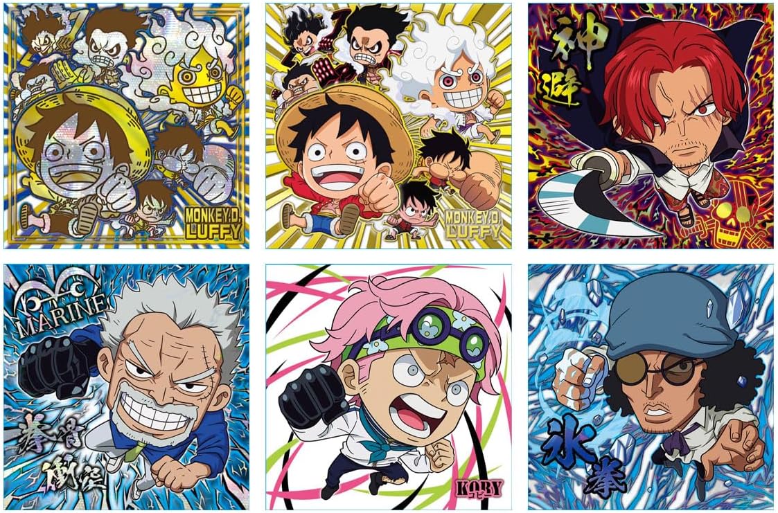 Bandai Niformation One Piece Great Pirate Seal Wafer LOG.10 (1Box 20pcs) - BanzaiHobby