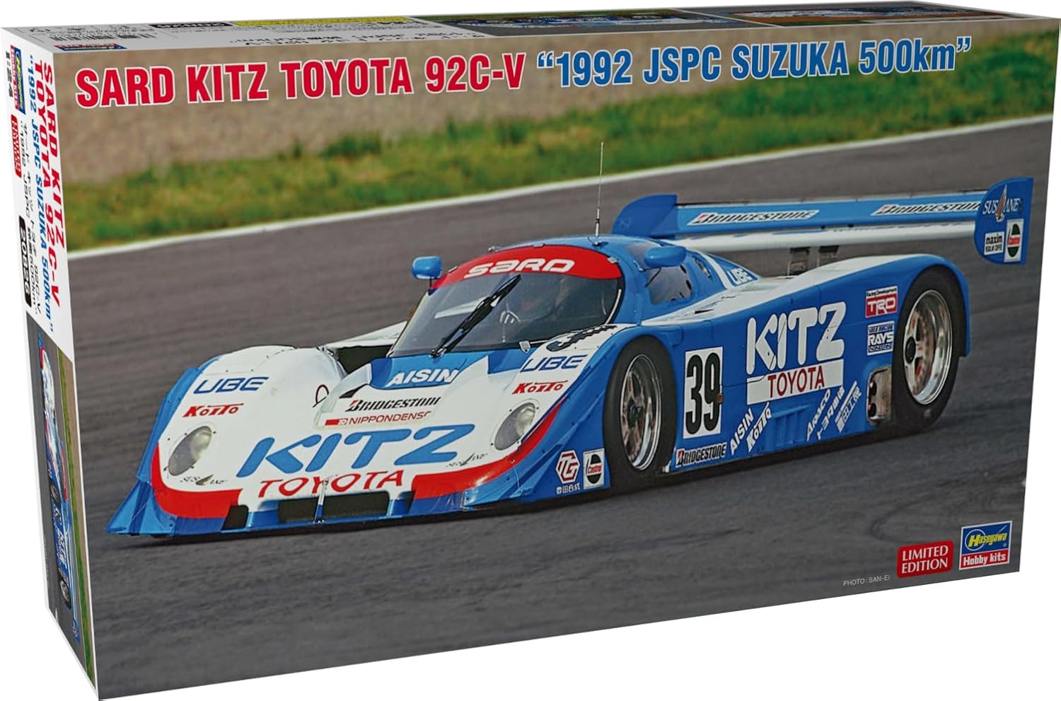 Hasegawa 20826 1/24 SARD Kitz Toyota 92C-V 1992 JSPC Suzuka 500 km - BanzaiHobby