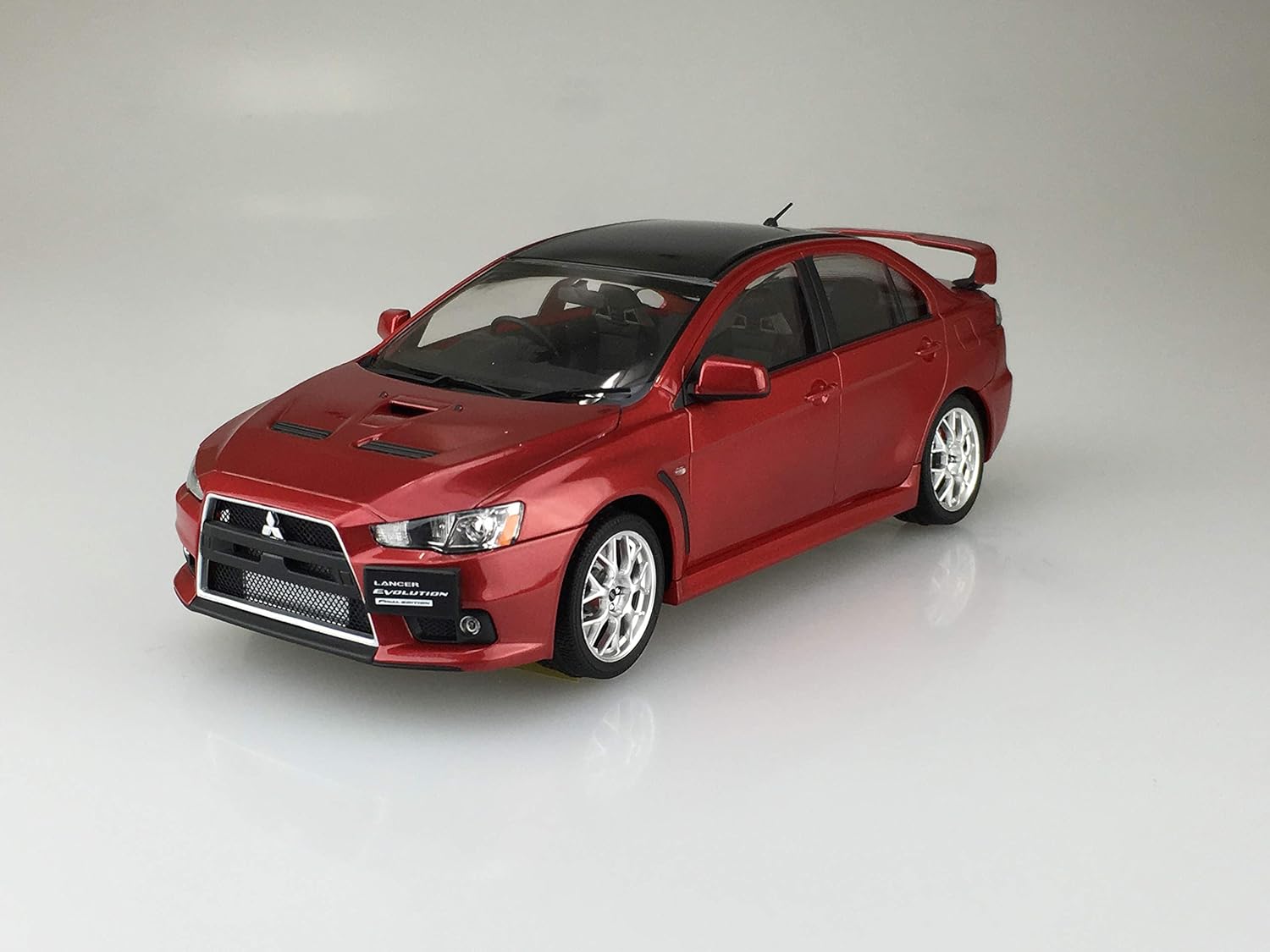 Aoshima 1/24 Mitsubishi CZ4A Lancer Evolution X Final Edition `15 Red M - BanzaiHobby
