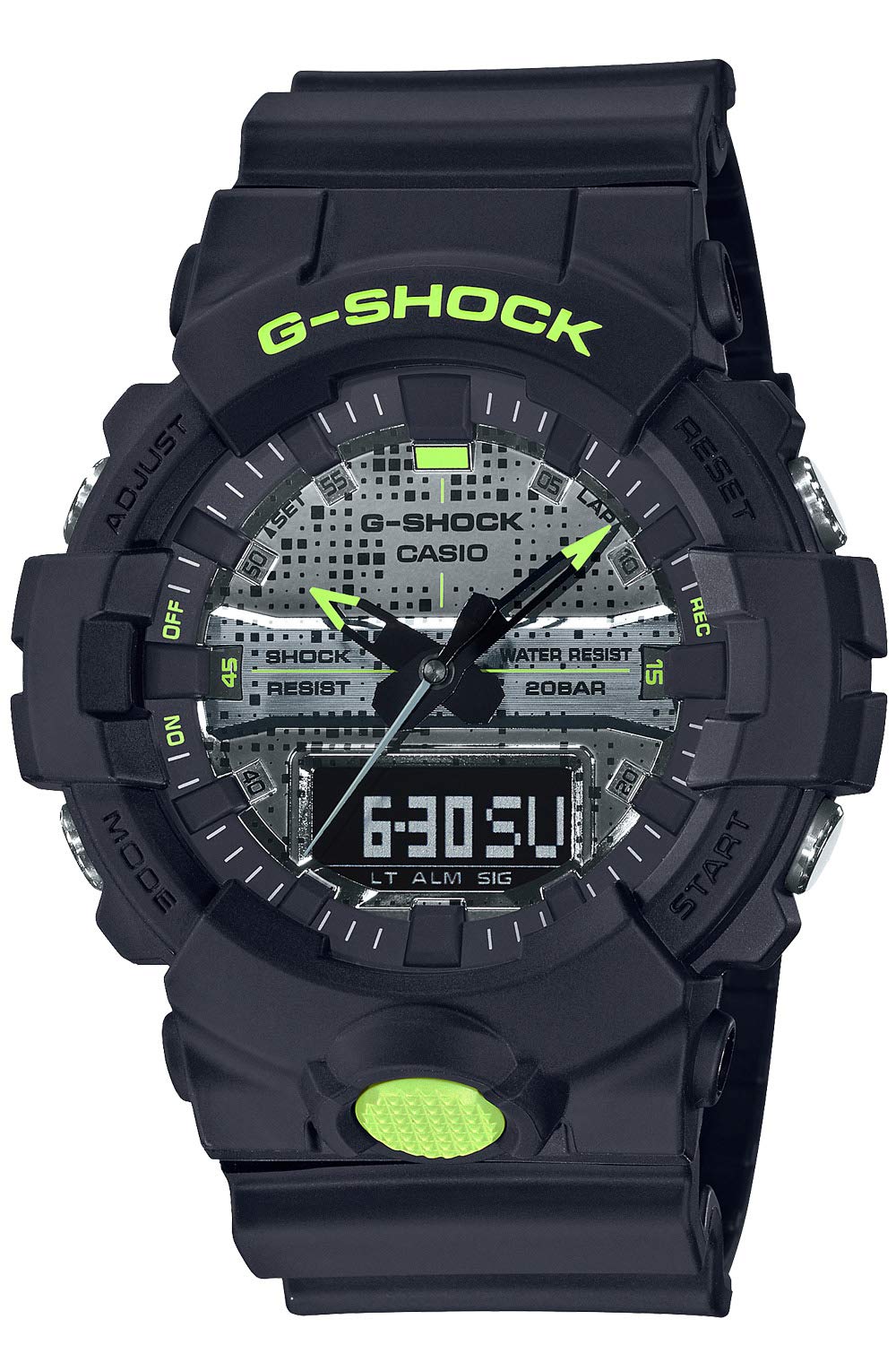 [Casio] G-Shock-Uhr [Inländisches Originalprodukt] Schwarz-Gelb-Serie GA-800DC-1AJF Herren – BanzaiHobby