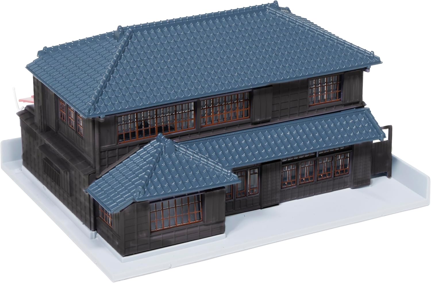 KATO 23-482B N Gauge Hip-roofed Townhouse 1 (Black Wall) - BanzaiHobby