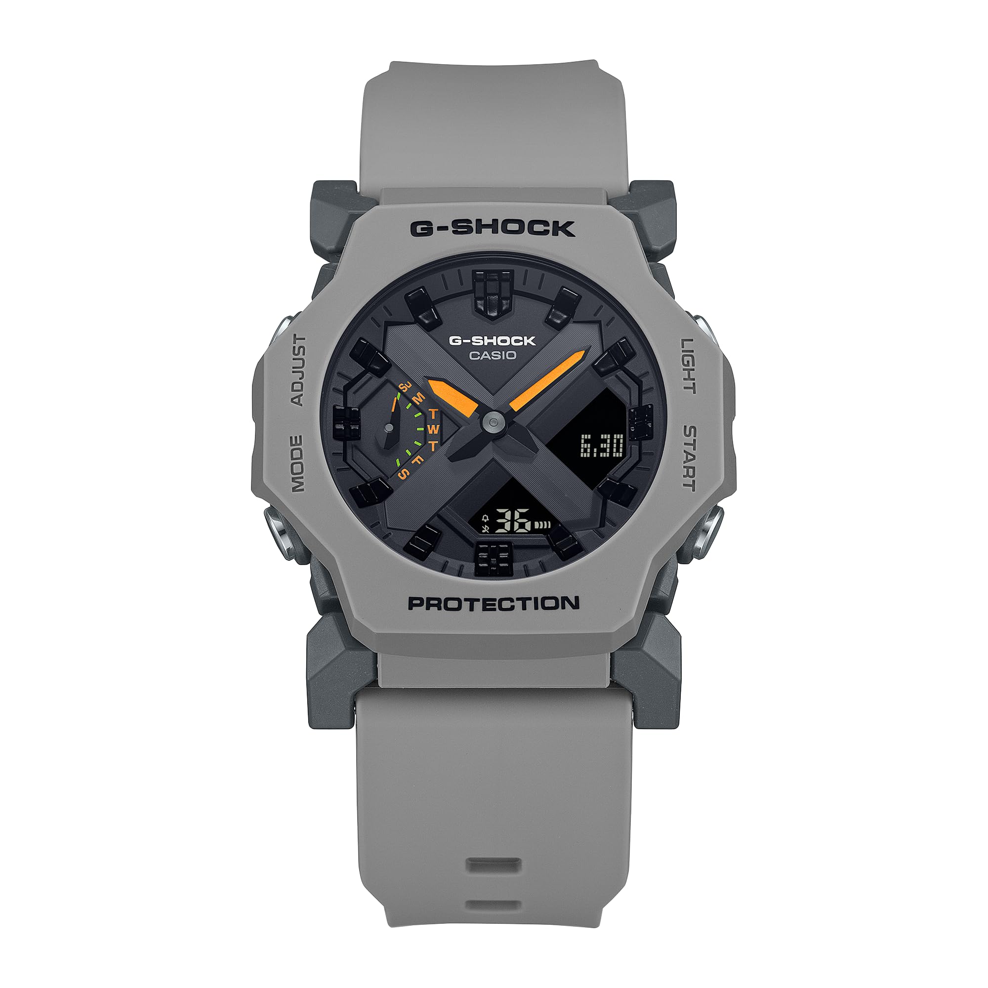 G-SHOCK Gショック GA-2300 シリーズ 薄型 カシオ CASIO アナデジ 腕時計 グレー ブラック GA-2300-8A メンズ 海外モデル [並行輸入品]