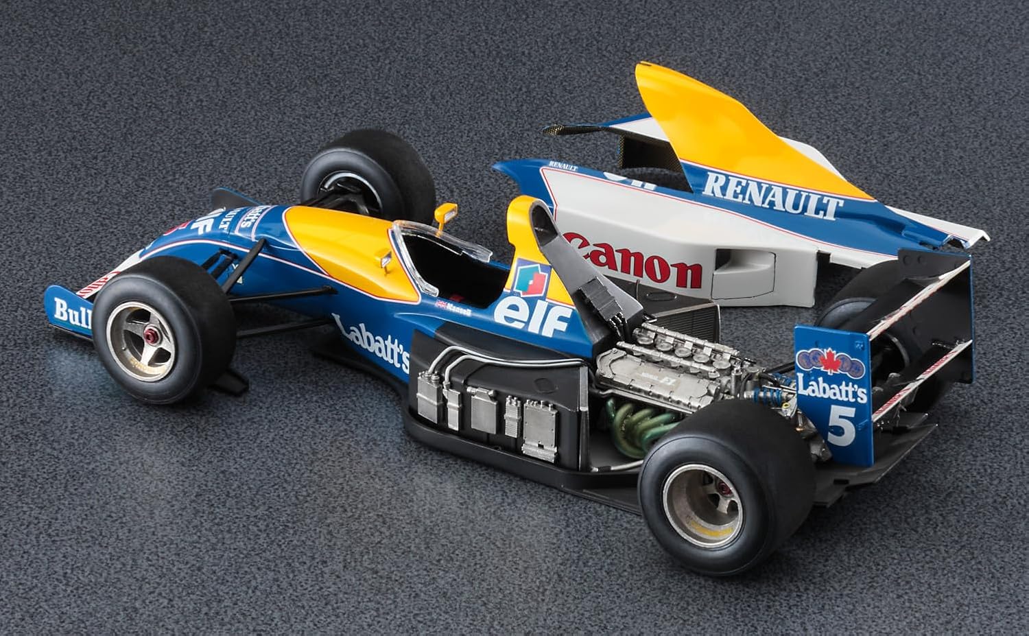 Hasegawa CH56 1/24 Williams FW14 (All Metal Engine Details) - BanzaiHobby