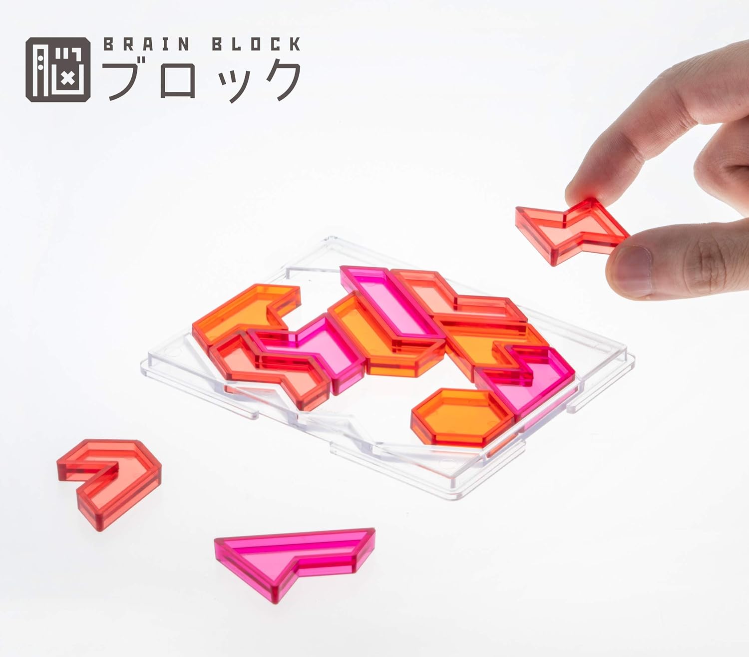 Tenyo TBB-03 Hexamond Brain Block Perpetual Puzzle, Level 3