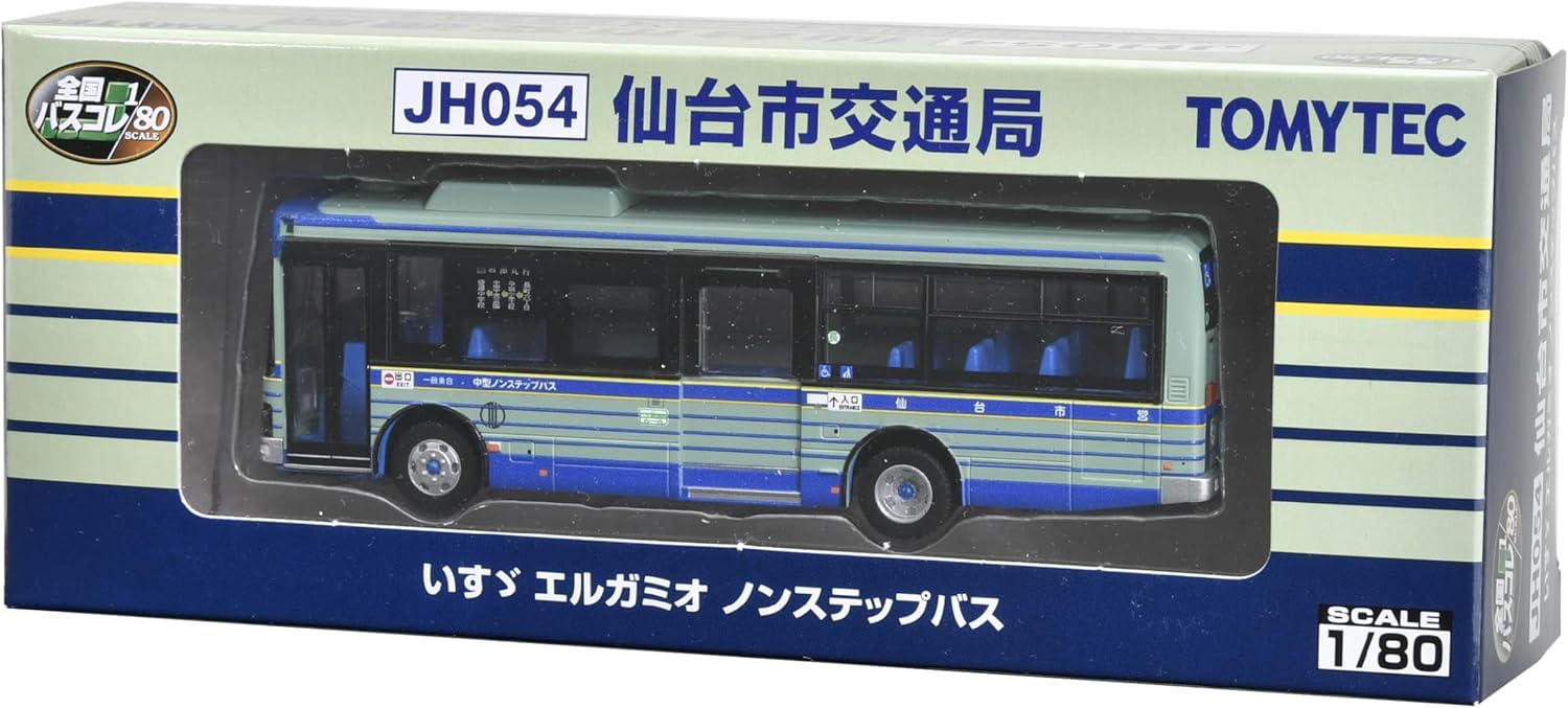 TOMYTEC JH054 National Bus 80 <JH054> Sendai City Transportation Bureau - BanzaiHobby