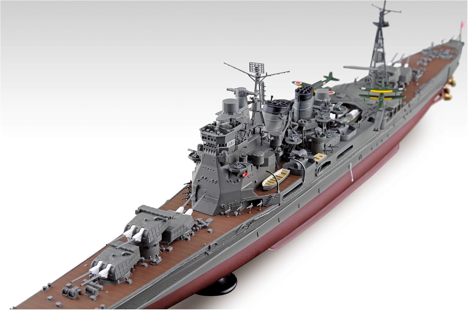 Aoshima 1/350 Ironclad Series Heavy Cruiser Atago Retake