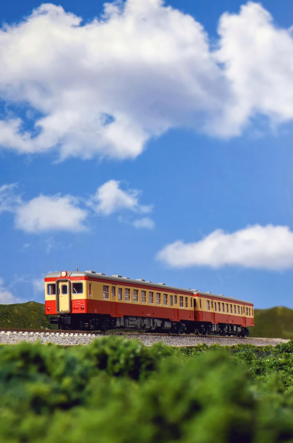 KATO 6041-3 N-Gauge KIHA 52 General Color (M) - Kato - Precision Railroad Model Banzai Hobby