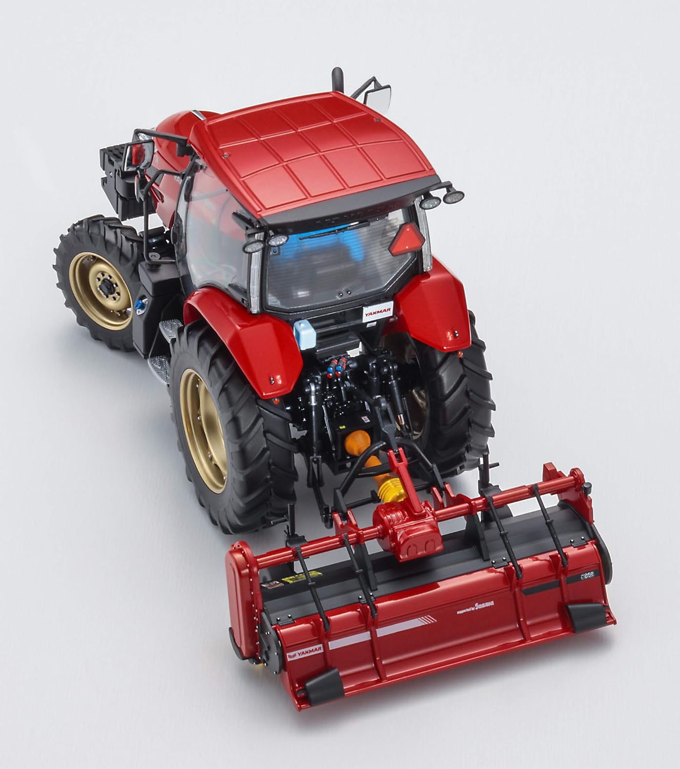 Hasegawa 66106 1/35 Construction Machinery Series Yanmar Tractor YT5113A Rotary Model - BanzaiHobby