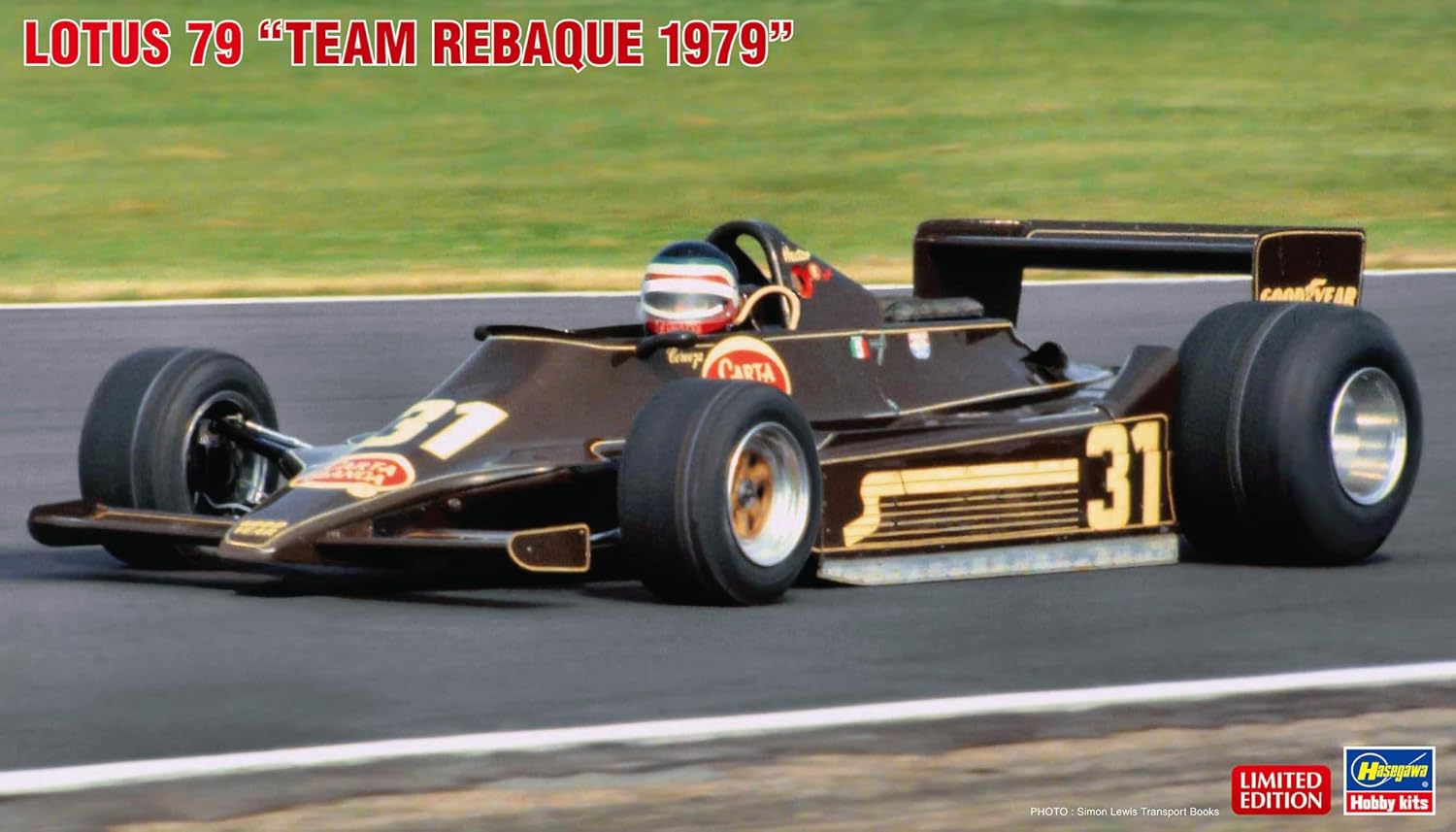 Hasegawa 20813 1/20 Lotus 79 Team Rebaque 1979 - BanzaiHobby