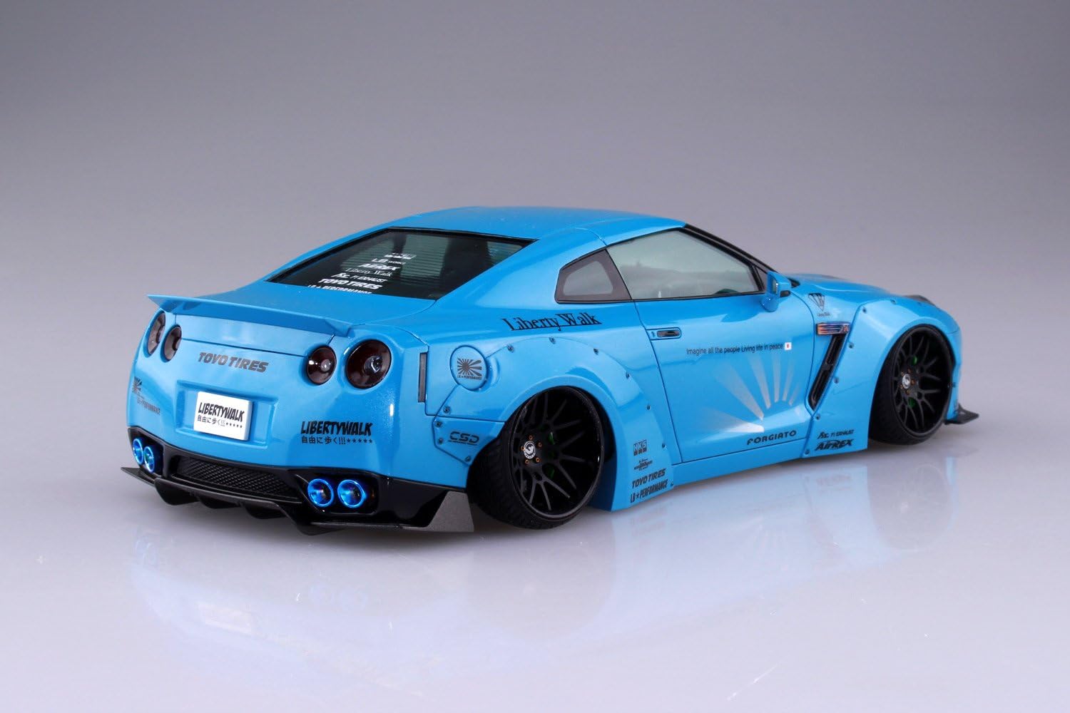 Aoshima 1/24 Liberty Walk No.09 LB Works R35 GT-R Ver.1
