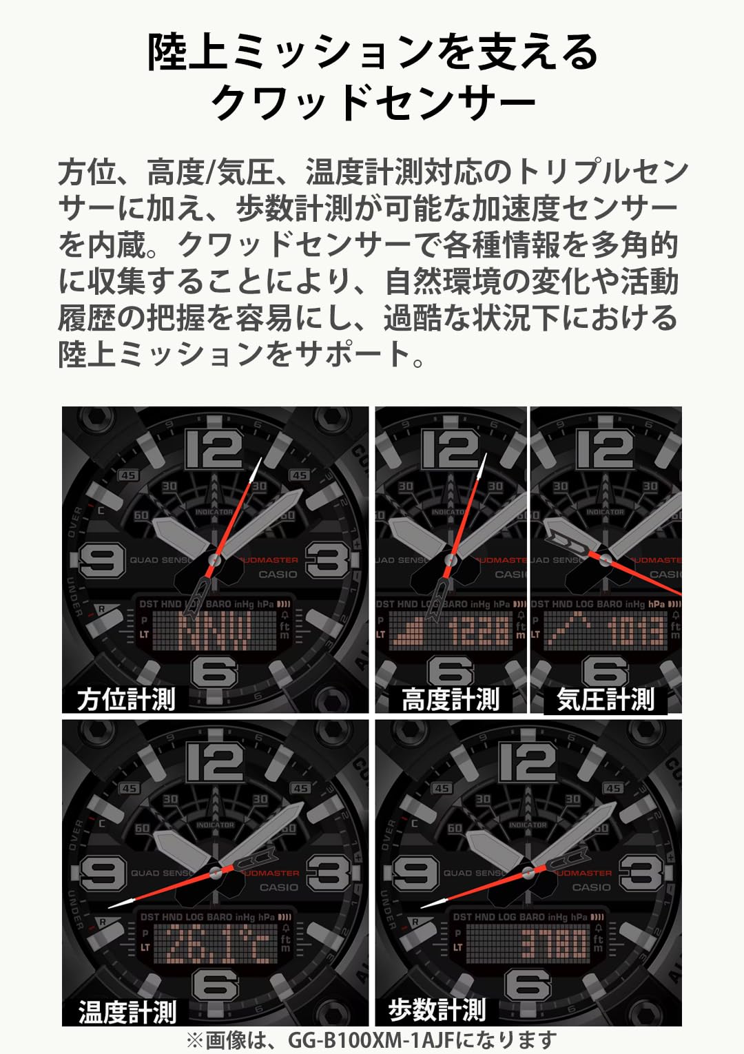 G-SHOCK MUDMASTER GG-B100XMH-5AJF カシオ Bluetooth 搭載 腕時計 国内正規品