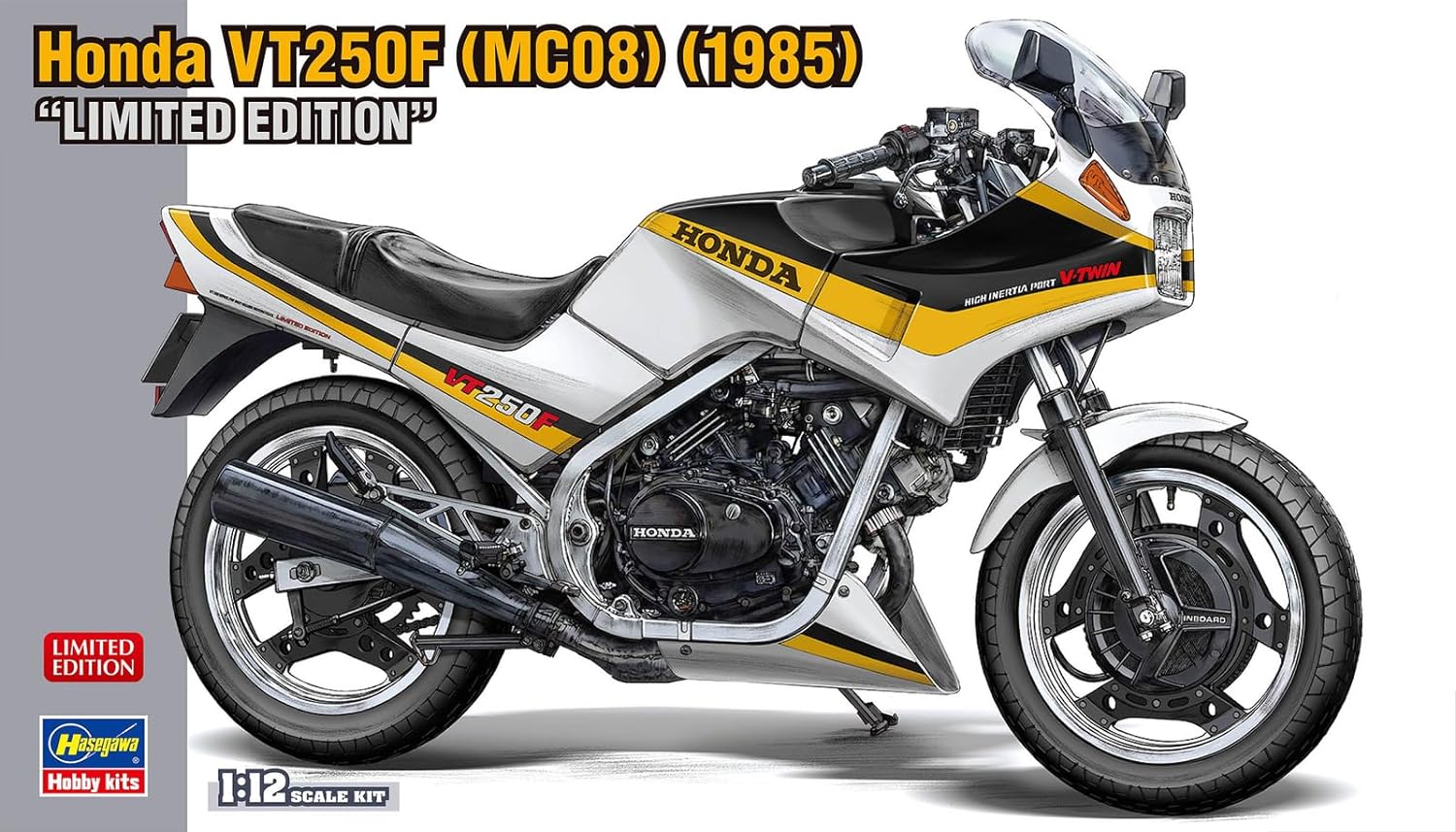 Hasegawa 1/12 Honda VT250F (MC08) 1985 Limited Edition - BanzaiHobby