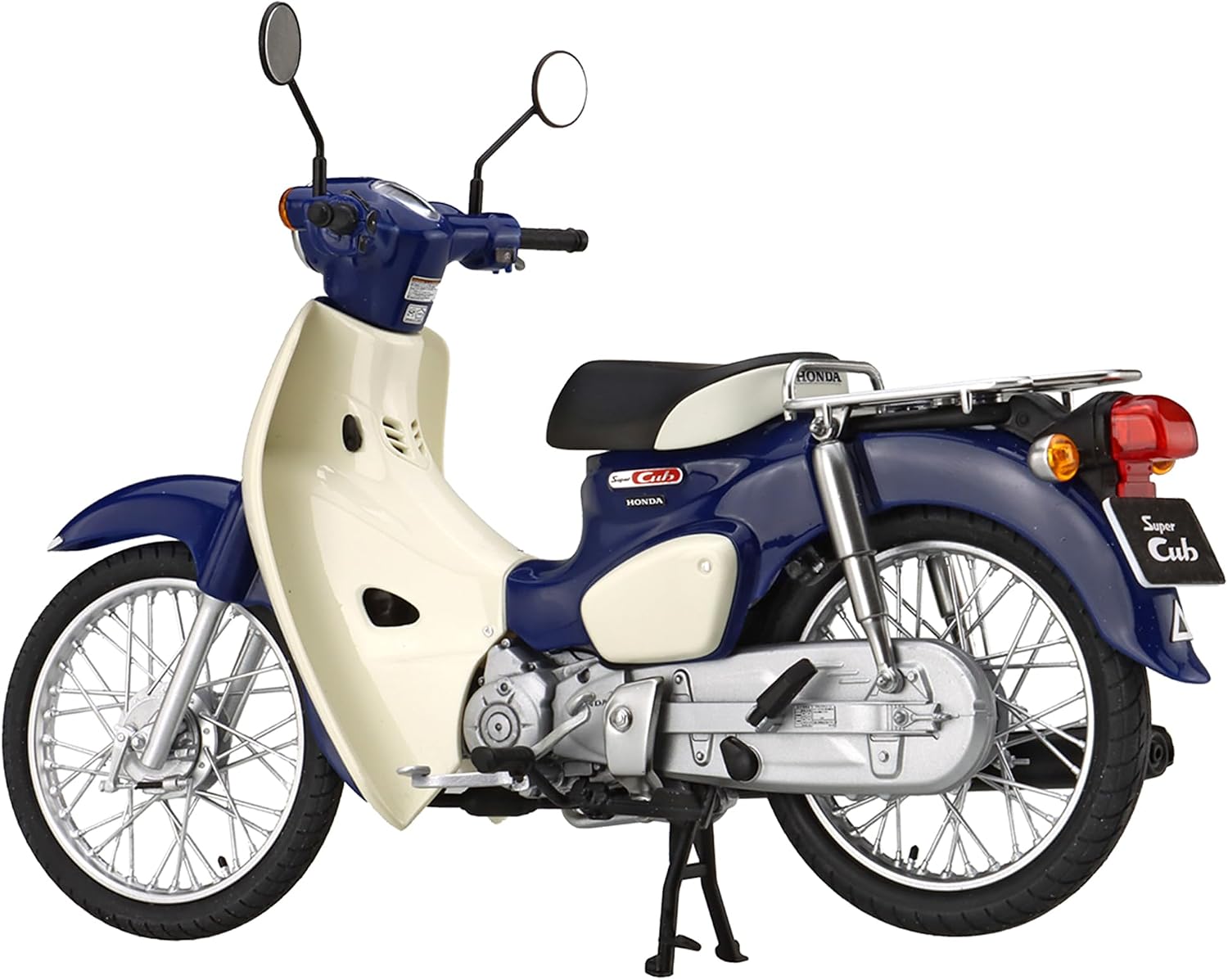 Fujimi 12NX-6EX-1 Honda Super Cub 110 (Urbain Denim Blue Metallic) Special Edition (with Optional Parts)