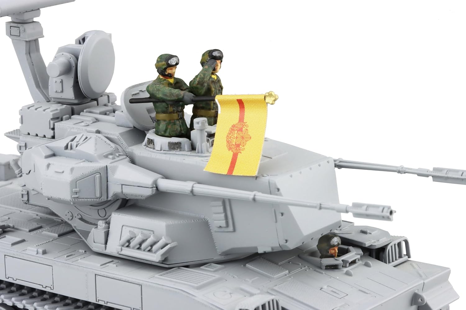 Fujimi ML-9EX-2 1/72 JGSDF Type 87 Self-Propelled Anti-Aircraft Gun (2-Car Set With Members)