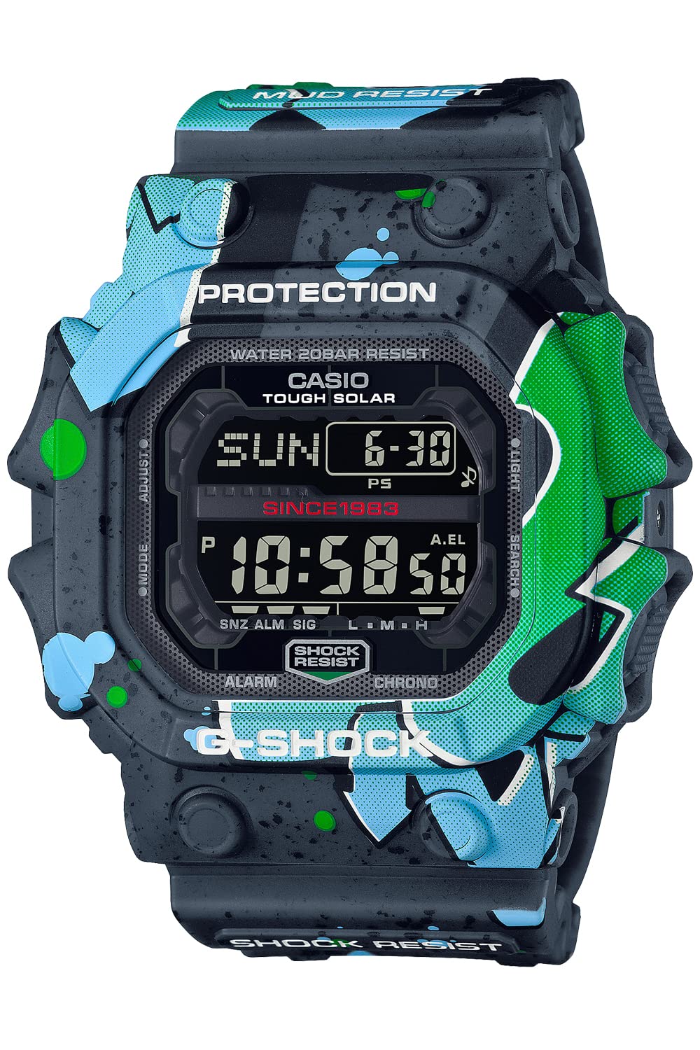 G-SHOCK [カシオ] 腕時計 ジーショック 【国内正規品】 ソーラー Street Spiritシリーズ GX-56SS-1JR メンズ マルチカラー