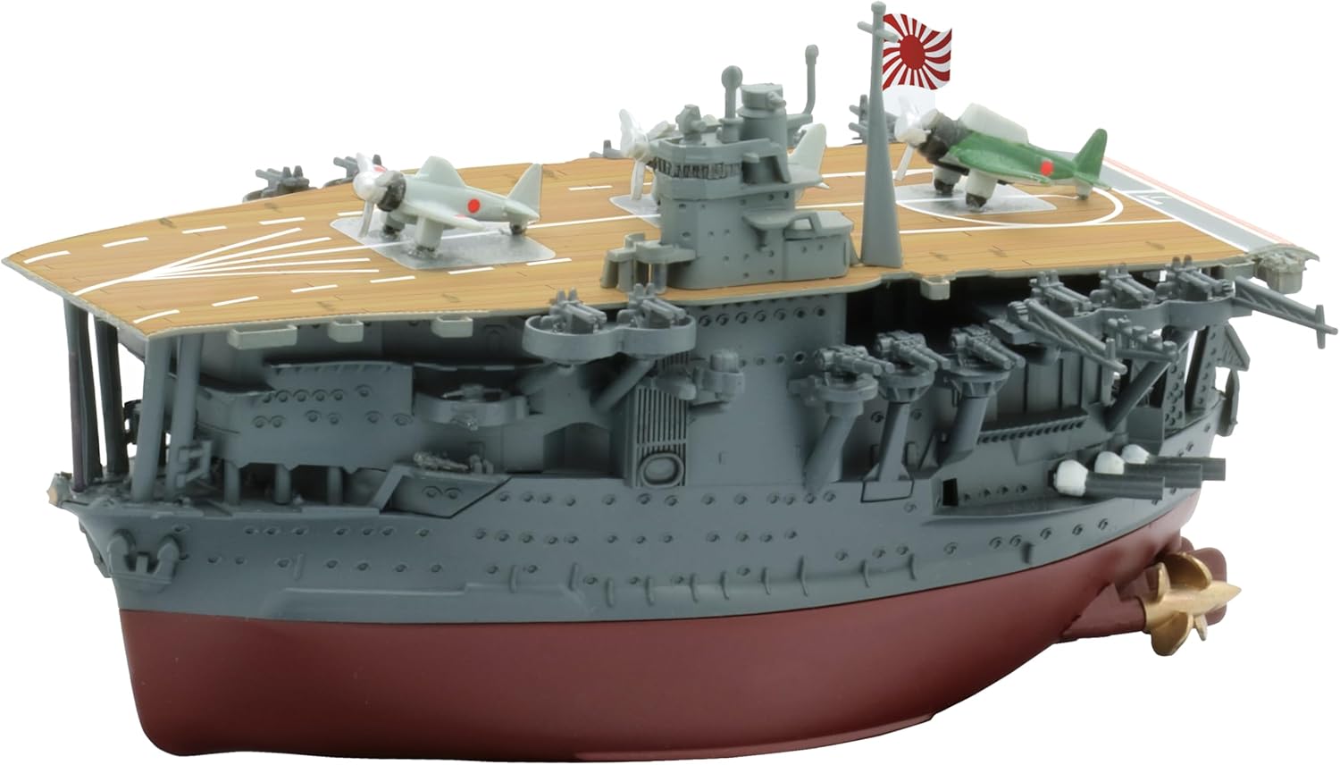 Fujimi Chibi Maru Fleet Series No. 4EX-1 Chibi Maru Fleet Akagi (with Etching Parts and Wooden Deck Stickers)