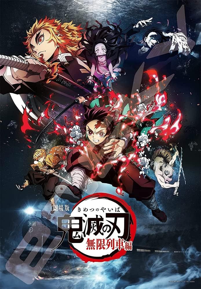 Ensky 1000T-163 Demon Slayer: Kimetsu no Yaiba the Movie: Mugen Train Part 1 - Demon slayer (Puzzle, 1000 Pieces, 51 x 73.5 cm)