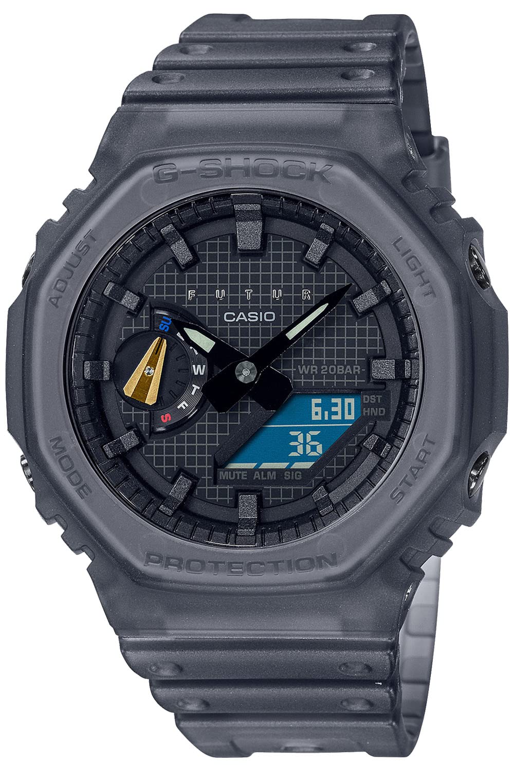 [カシオ] 腕時計 ジーショック 【国内正規品】 FUTURコラボレーションモデル GA-2100FT-8AJR メンズ ブラック - BanzaiHobby