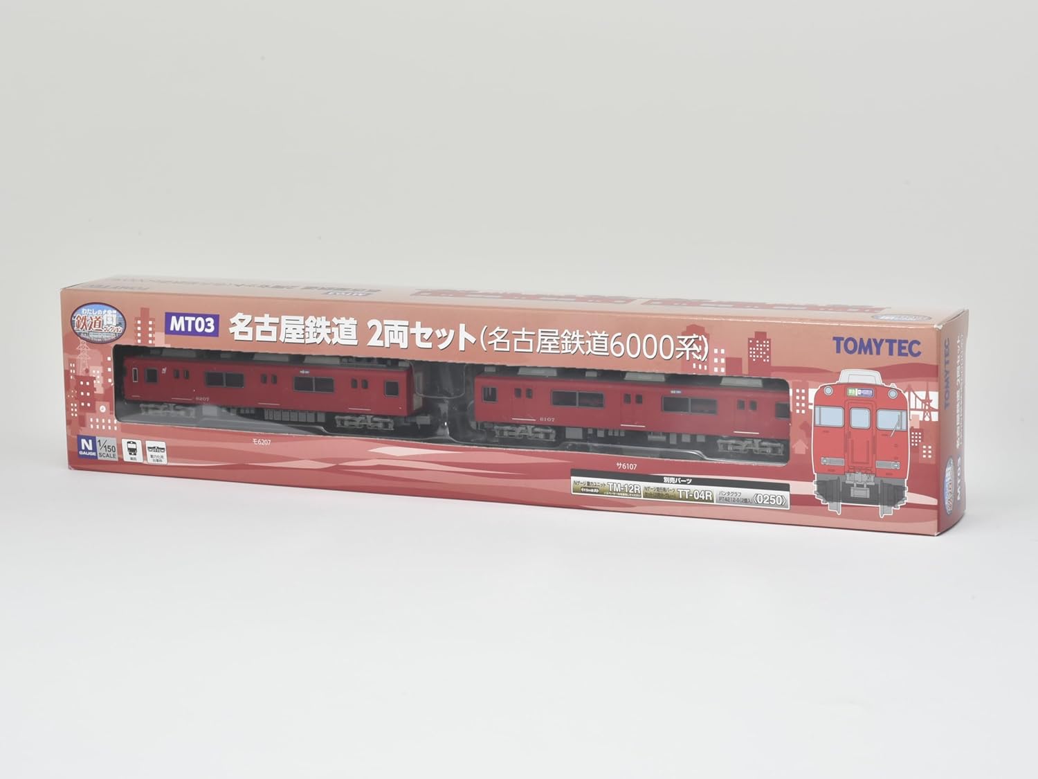 Tomytec Railway Collection MT03 Nagoya Railway 2-Car Set - BanzaiHobby