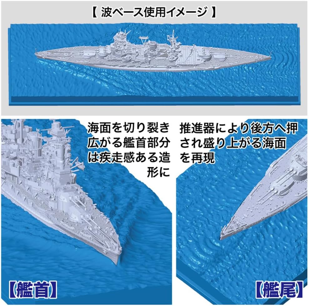 Fujimi WN-9 1/700 Imperial Japanese Navy Battleship Nagato 1944/Operation Shoichi-Go - BanzaiHobby