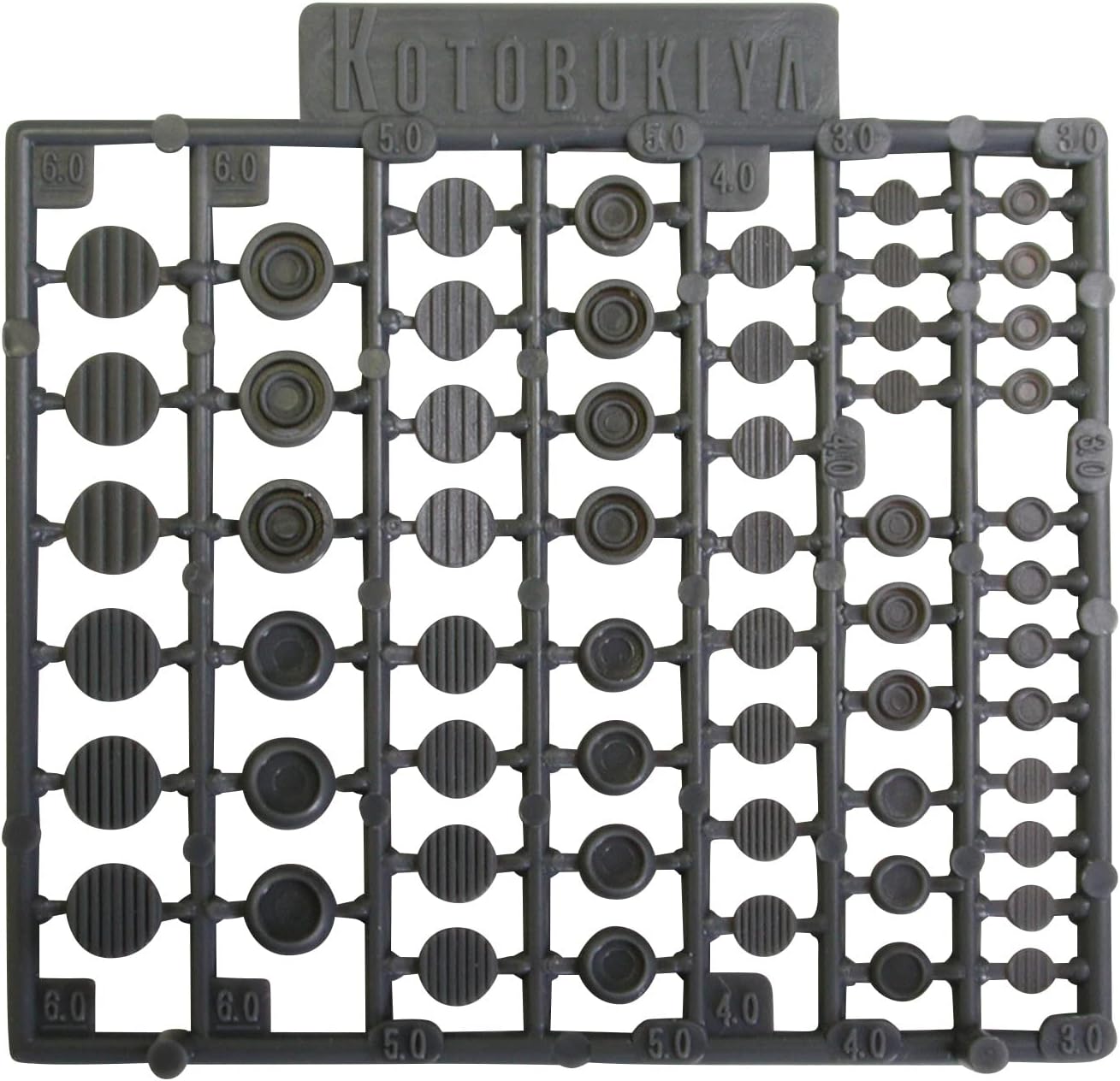 Kotobukiya P120Y M.S.G Modeling Support Goods Plastic Unit P120 Round Mold IV