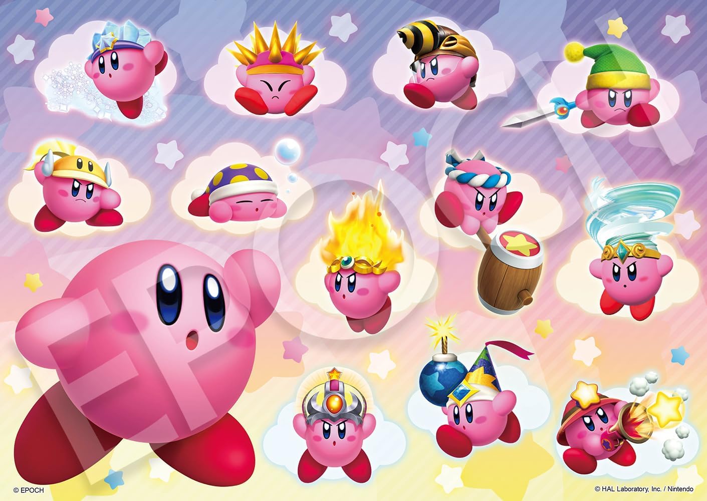 Epoch ６２－３０８ Kirby's Dream Land First Puzzle