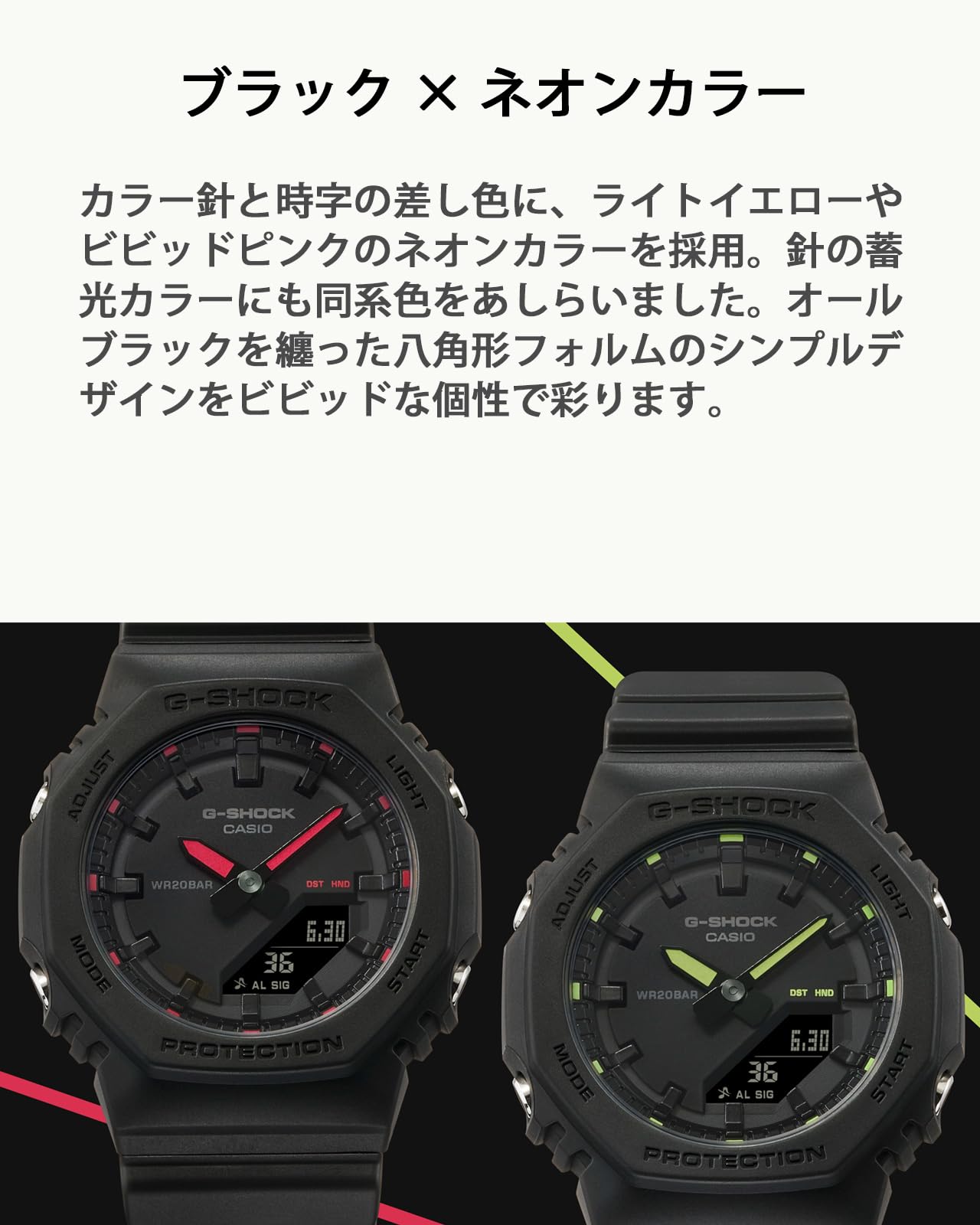 [カシオ] 腕時計 ジーショック 【国内正規品】環境配慮素材採用 GMA-P2100SA-1A1JF レディース ブラック