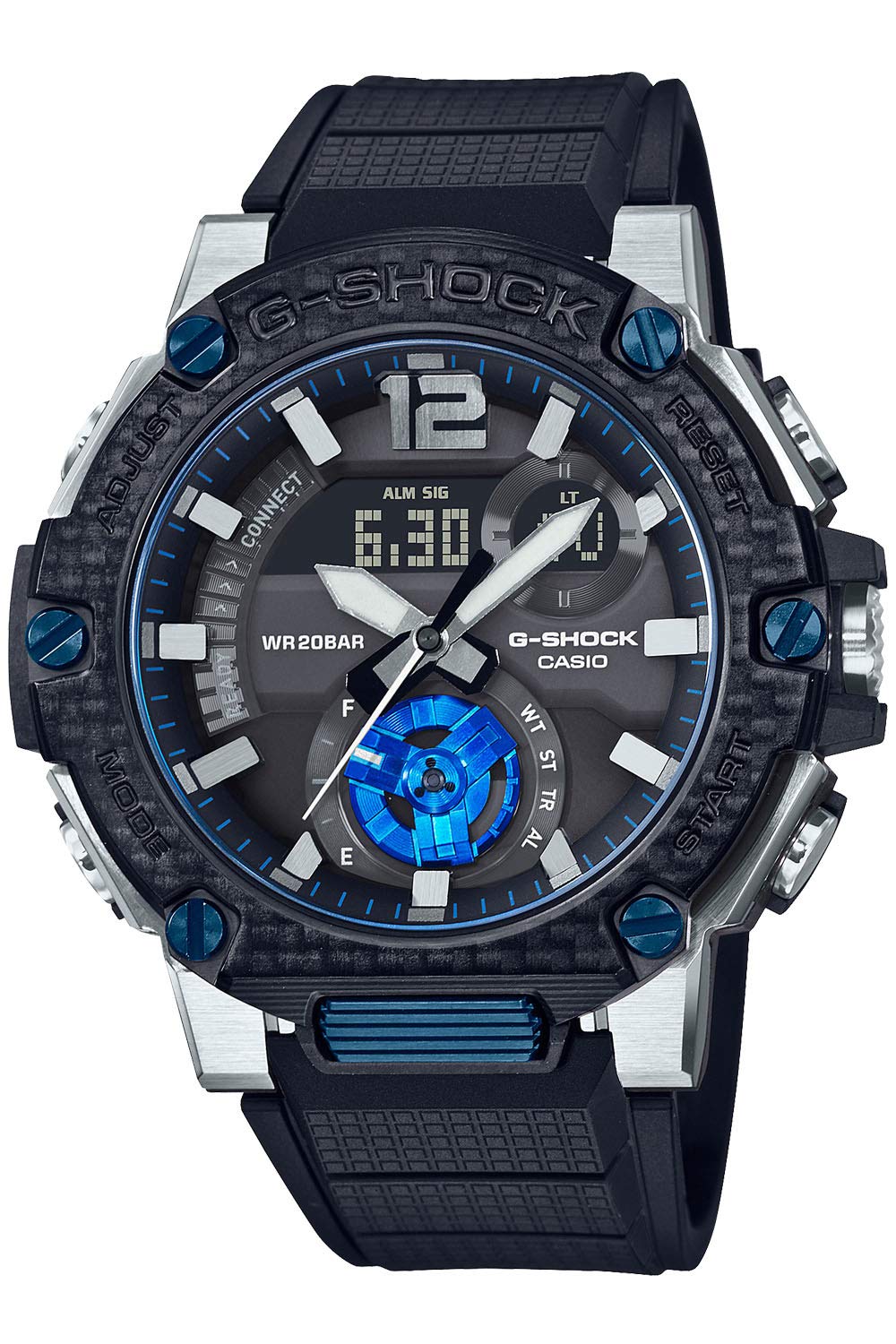 [カシオ] 腕時計 ジーショック 【国内正規品】G-STEEL ソーラー スマートフォンリンク GST-B300XA-1AJF メンズ ブラック - BanzaiHobby