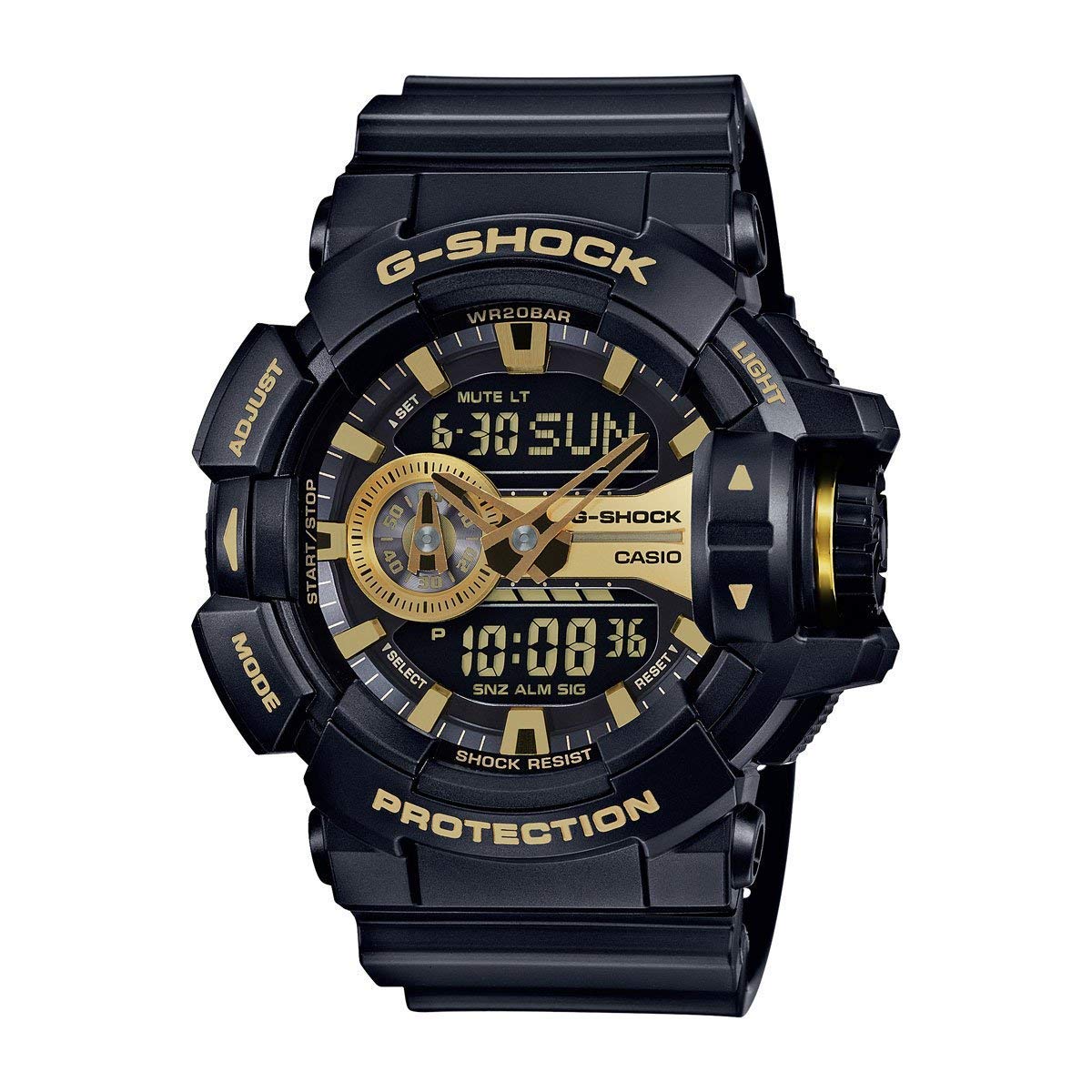 [カシオ]CASIO G-SHOCK Gショック ジーショック アナデジ ゴールド×ブラック GA-400GB-1A9 腕時計 [並行輸入品]