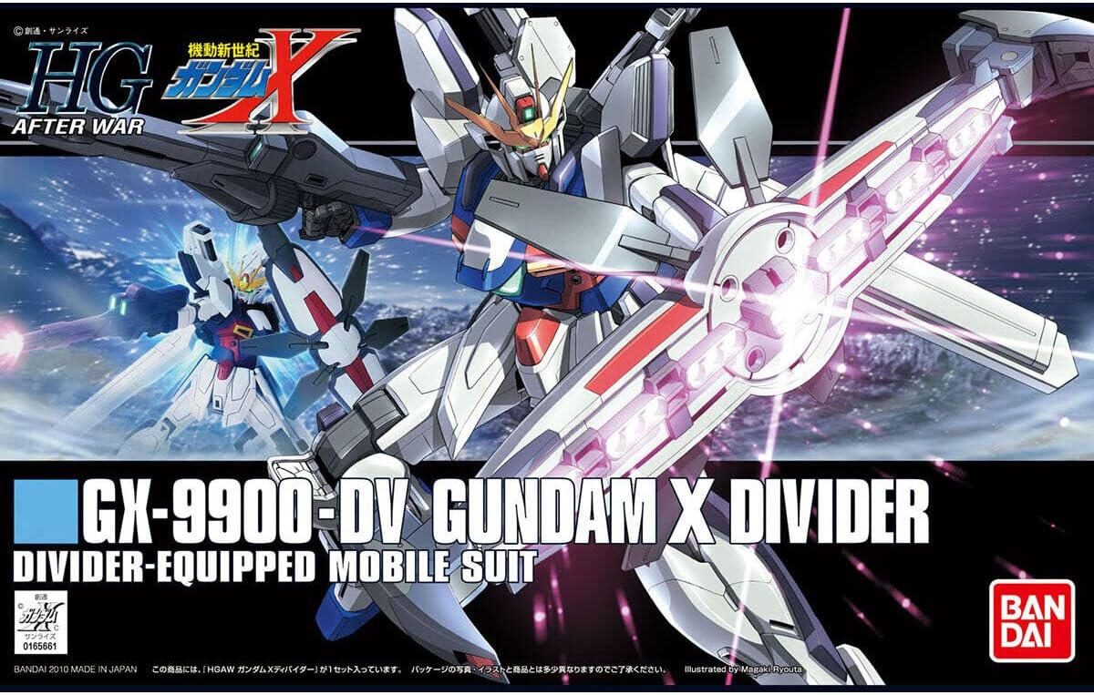 Bandai 1/144 HGAW 118 GX-9900-DV GUNDAM X DIVIDER