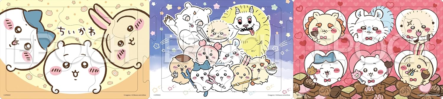 Epoch ２４－２０９ Chiikawa Step Panorama Puzzle Puzzle