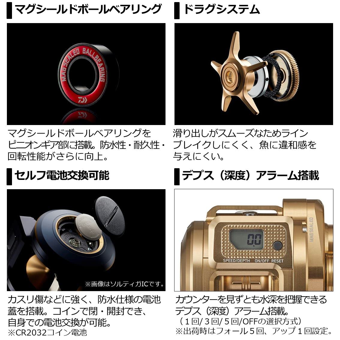 ダイワ(DAIWA) リール 21 バサラ IC 150L