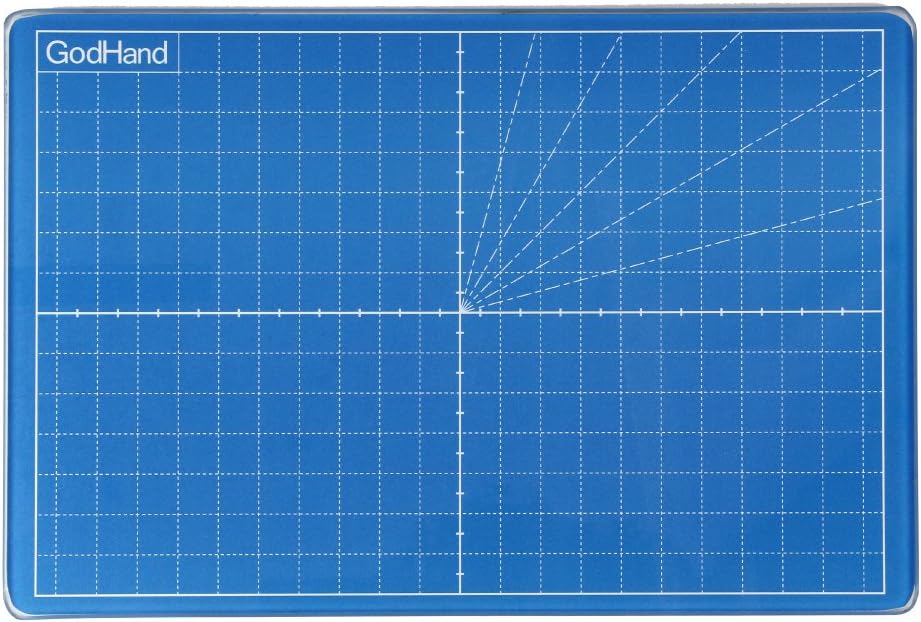 GodHand Glass Cutter Mat (Blue) GH-GCM-B5-B - BanzaiHobby