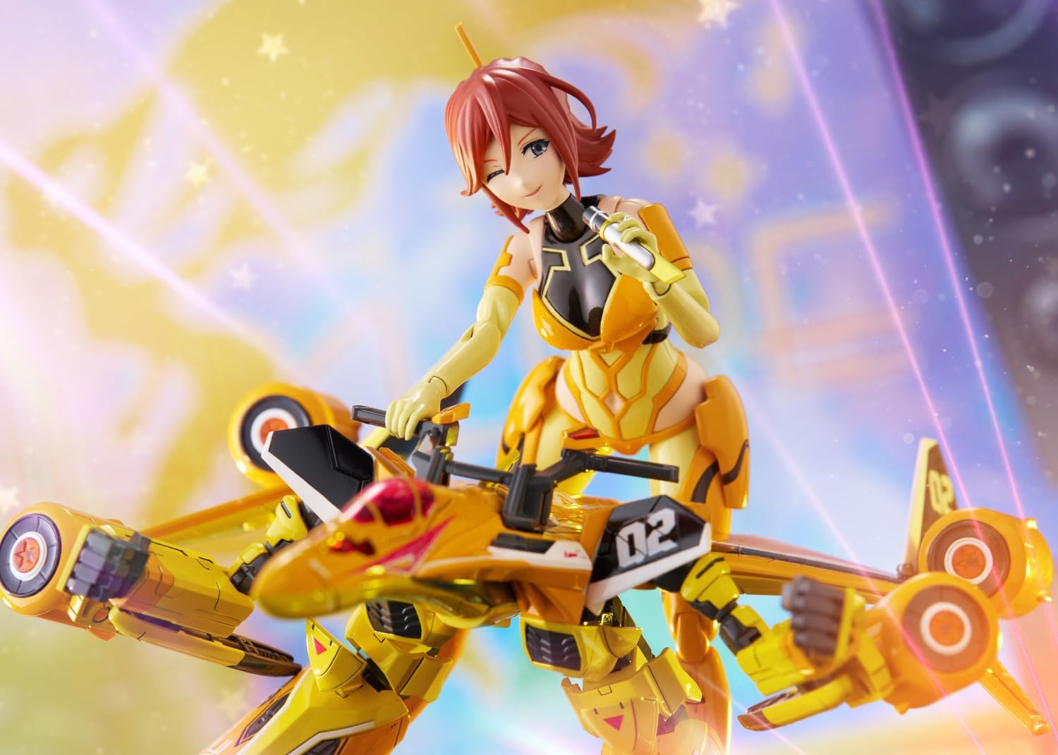 Aoshima ACKS MC-16 V.F.G. Macross Delta VF-31J Siegfried Kaname Buccaneer - BanzaiHobby