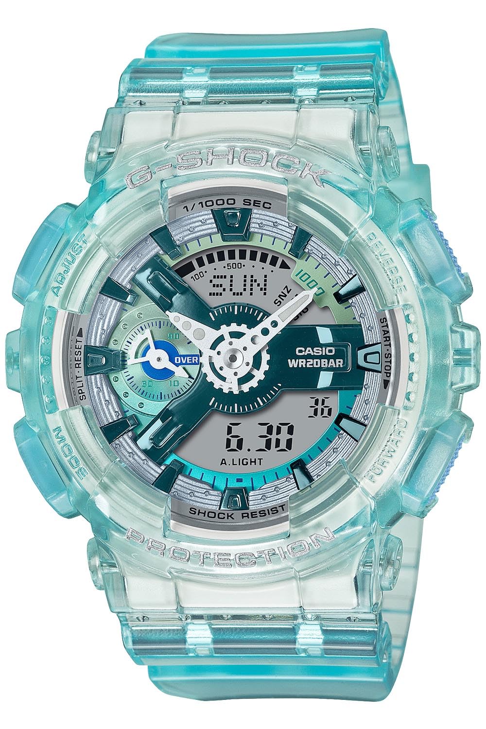 ジーショック [カシオ] 腕時計 【国内正規品】web限定 GMA-S110VW-2AJF レディース ブルーグリーン - BanzaiHobby