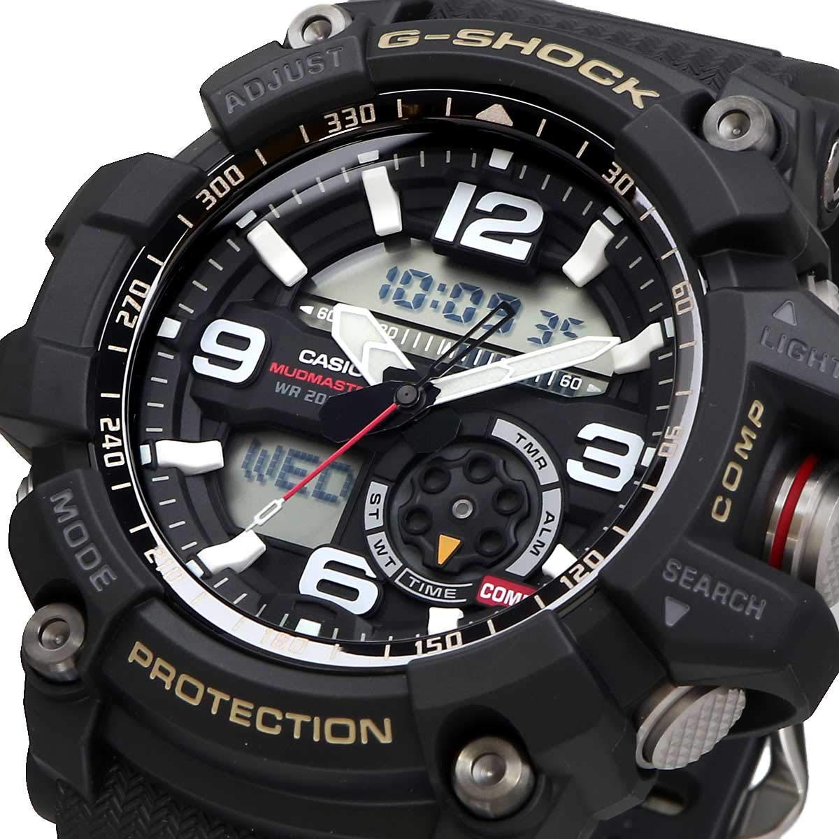 CASIO カシオ G-SHOCK ジーショック Gショック 腕時計 時計 メンズ MASTER OF G MUDMASTER マッドマスター ブラック 防塵 GG-1000-1A [並行輸入品]
