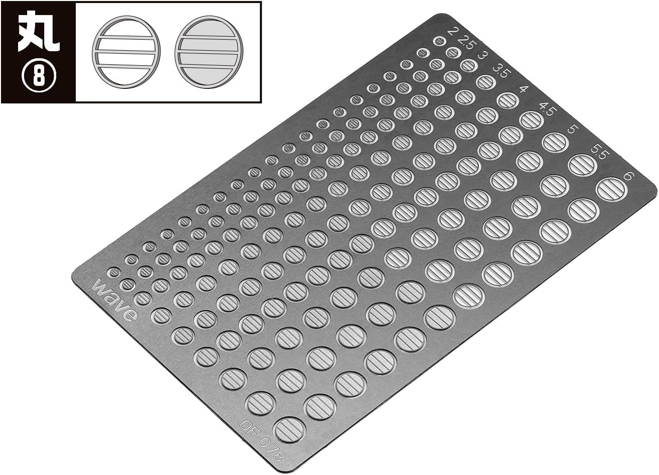 Wave Finish Products Series OF-078 Basic Etching Round 8