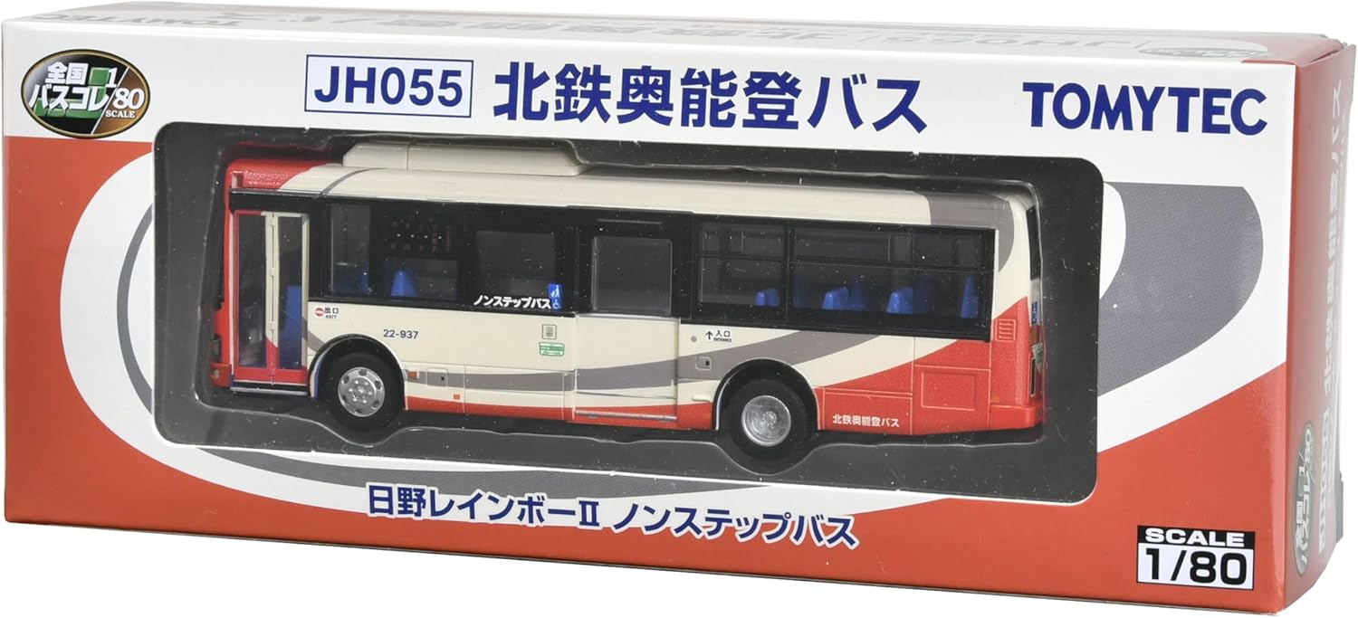 TOMYTEC JH055 National Bus 80 <JH055> Hokutetsu Okunoto Bus - BanzaiHobby