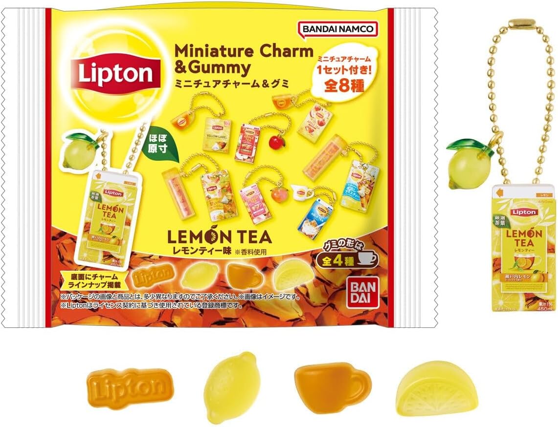 Bandai Lipton Miniature Charms & Gummies (1Box 12pcs) - BanzaiHobby