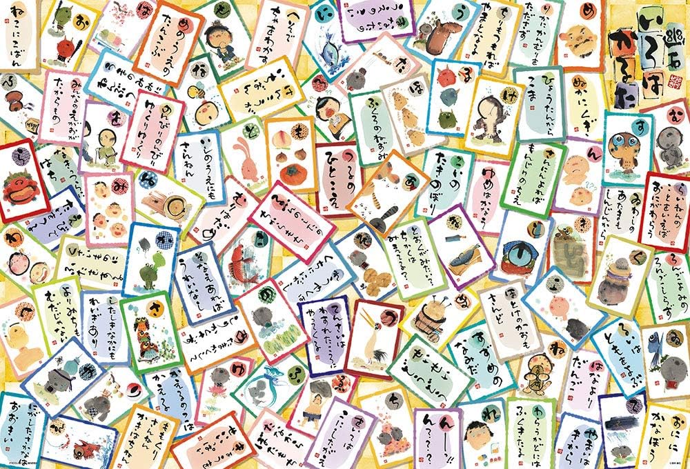 Beverly ６１－４４８Miki Yuuseki Iroha Karuta Puzzle