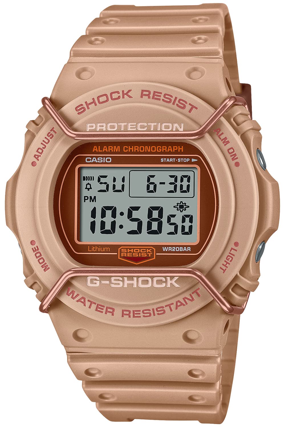 [G-SHOCK] [カシオ] 腕時計 【国内正規品】 Tone on toneシリーズ DW-5700PT-5JF メンズ ブラウン - BanzaiHobby