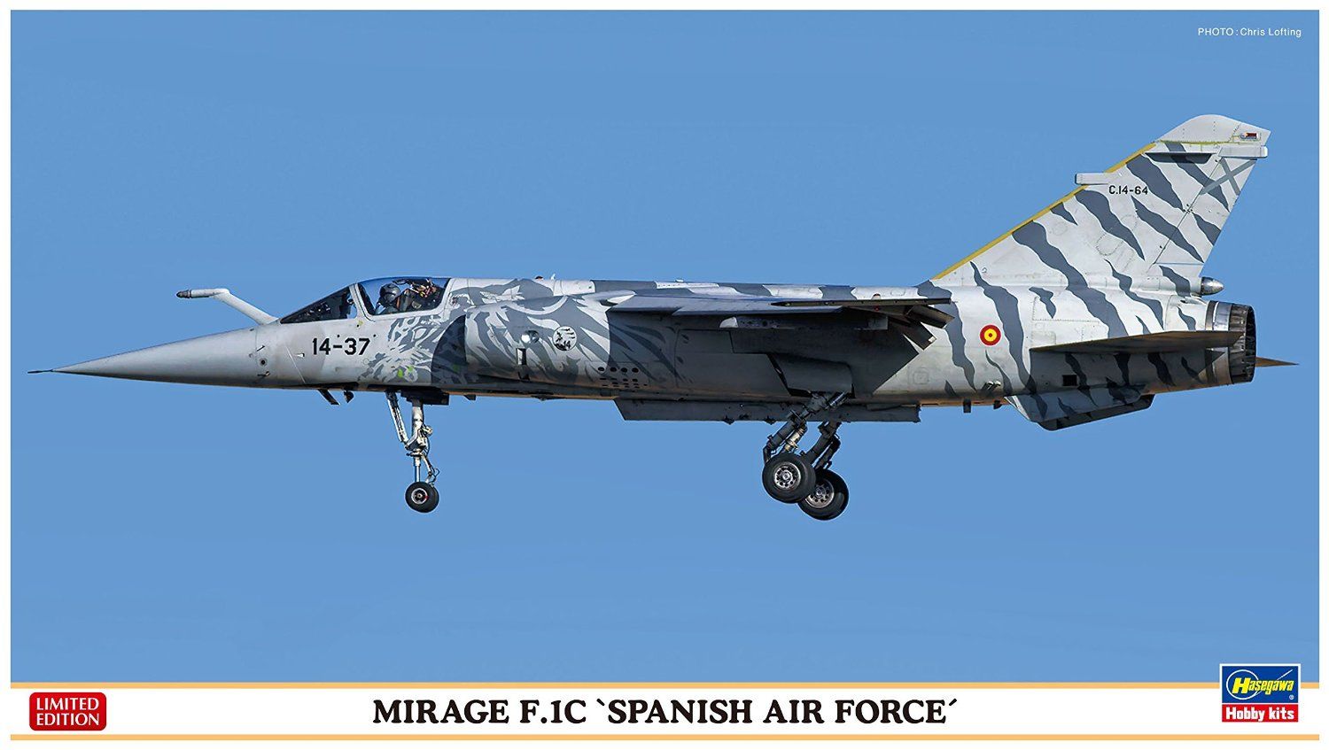 Hasegawa Mirage F.1C Spain Air Force 2 Kit Set 1/72 - BanzaiHobby