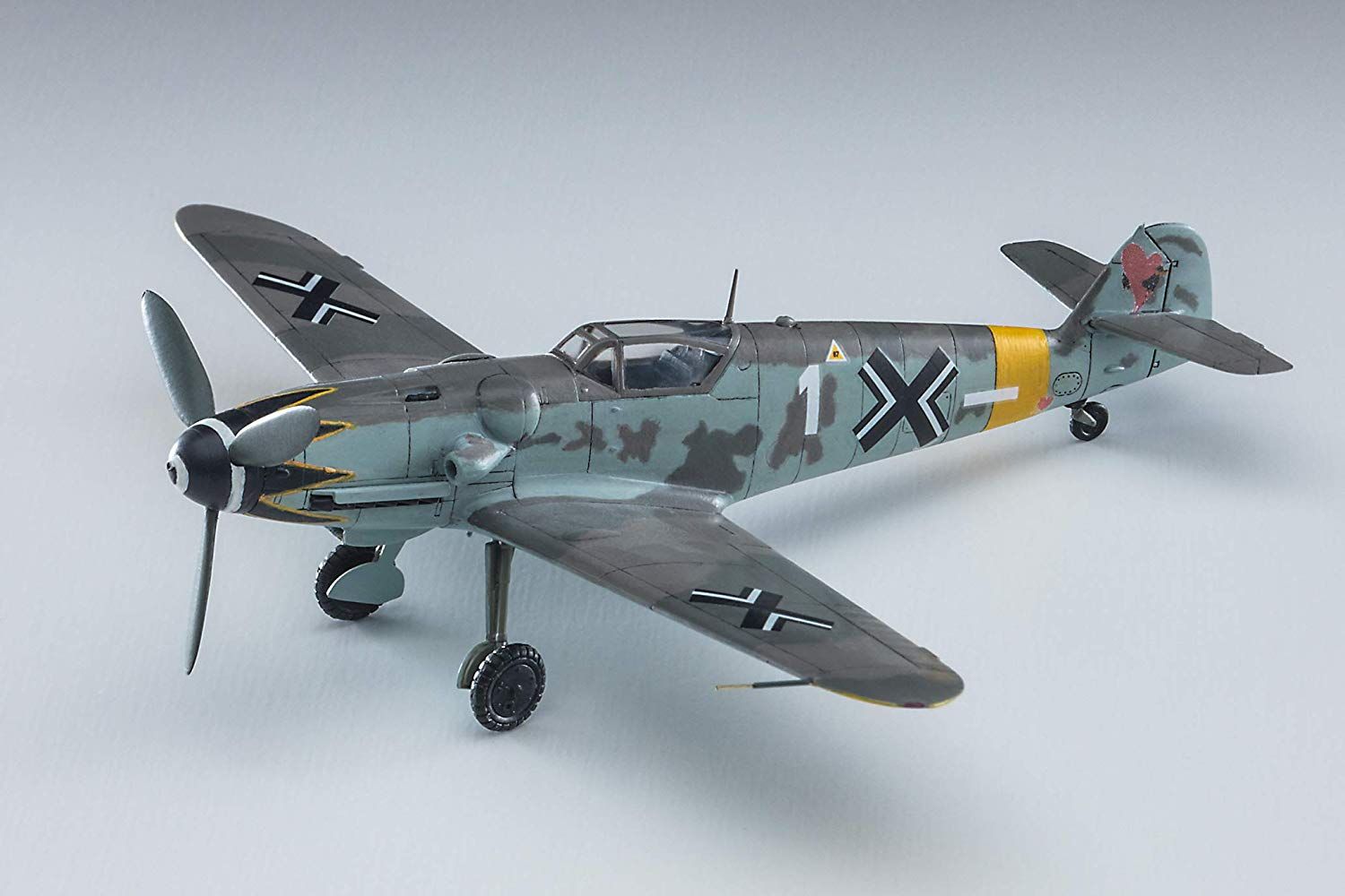 Hasegawa Strike Witches Erica Hartmann w/Messerschmitt Bf109G-6 (1/72) - BanzaiHobby