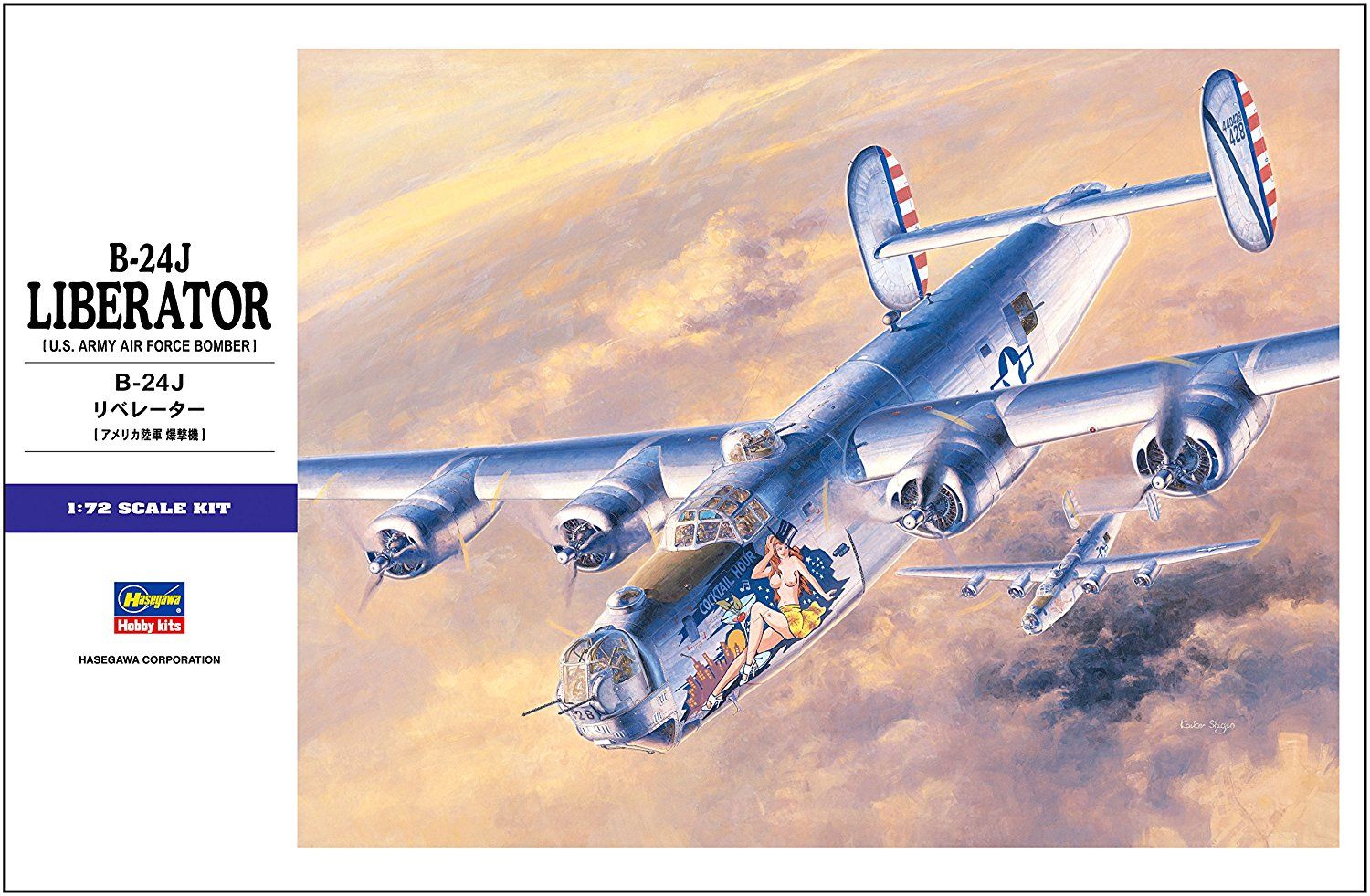 Hasegawa [PO FEB 2023] 1/72 B-24J Liberator - BanzaiHobby